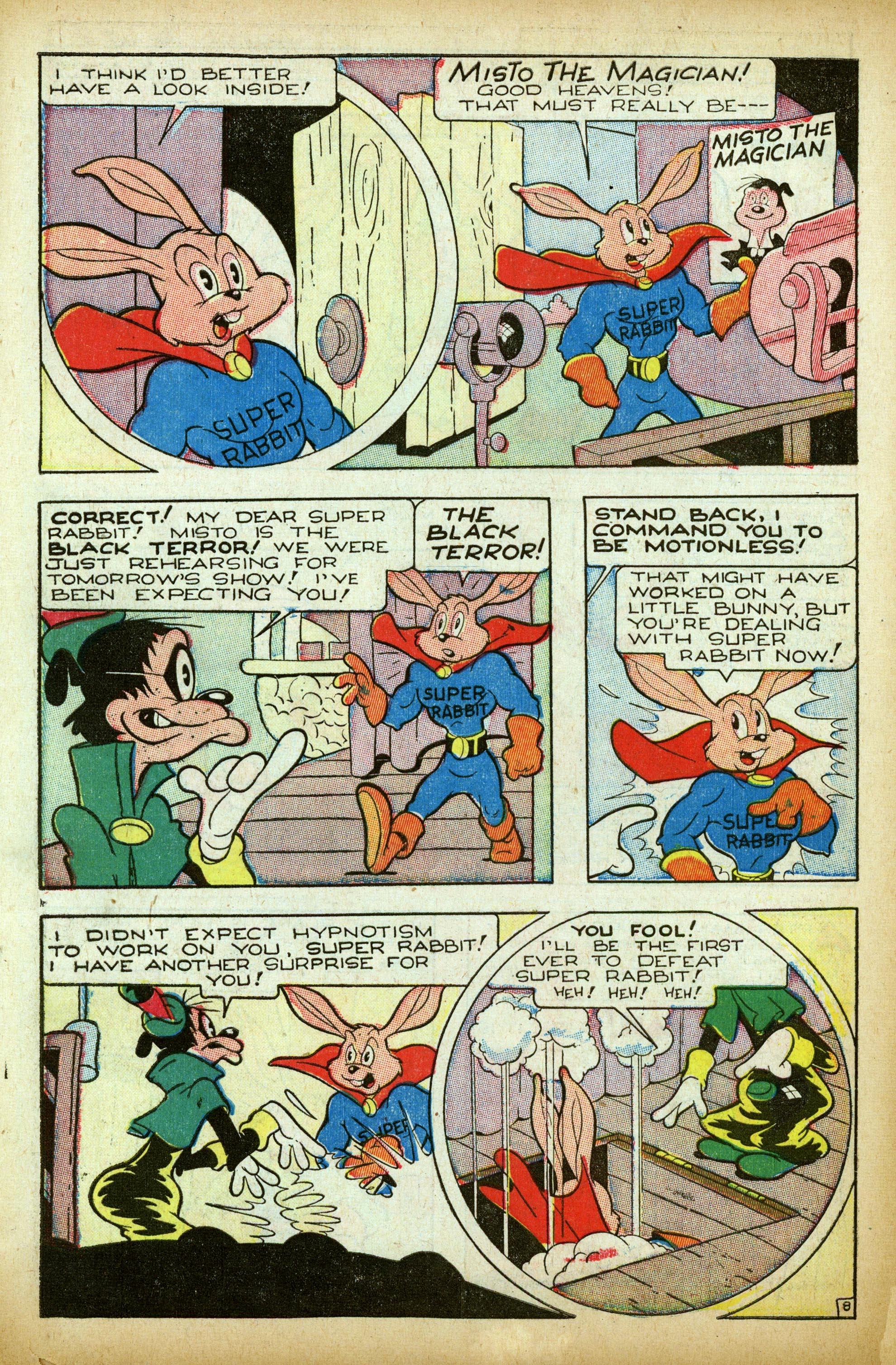 Read online Super Rabbit comic -  Issue #6 - 10