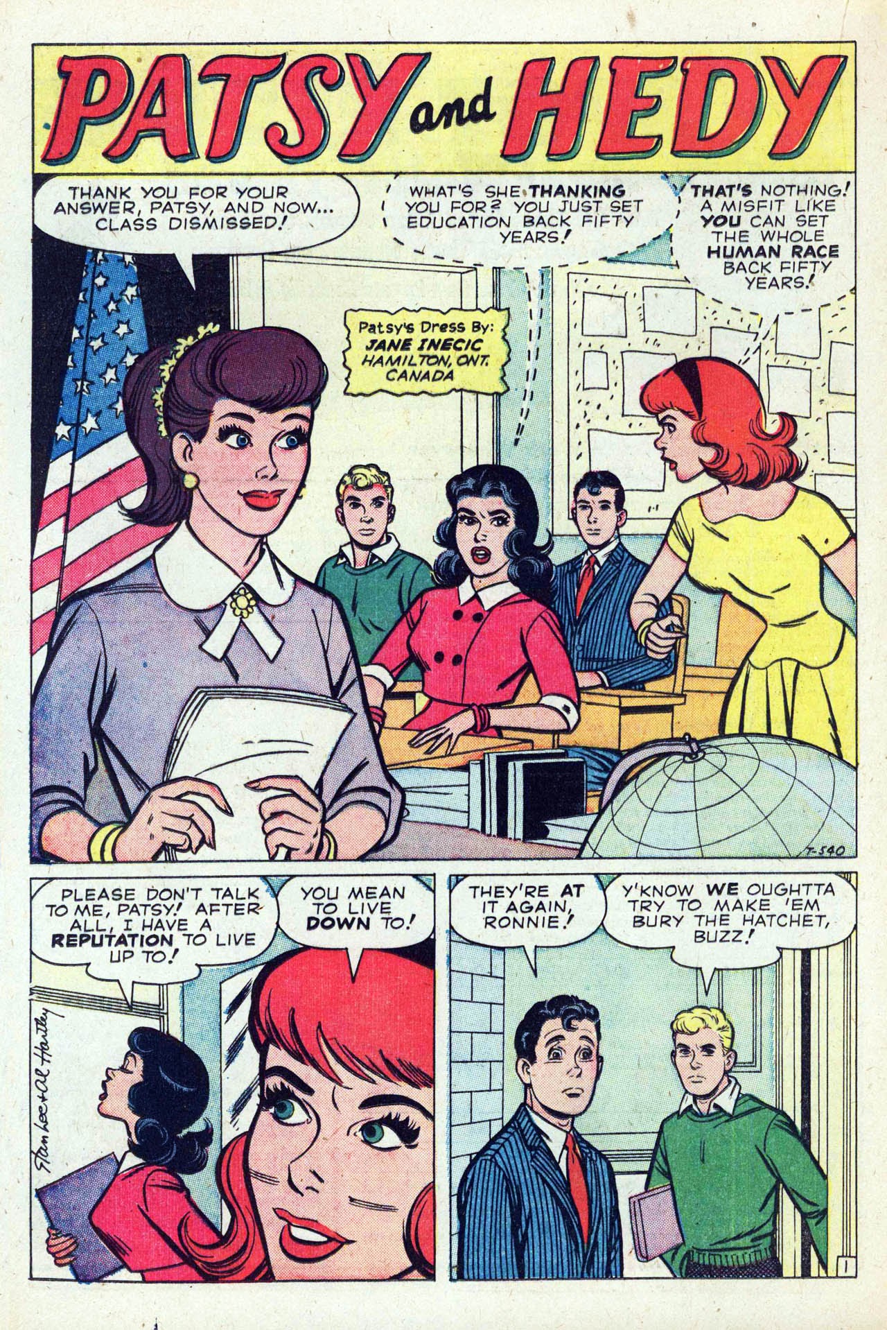 Read online Patsy and Hedy comic -  Issue #68 - 20