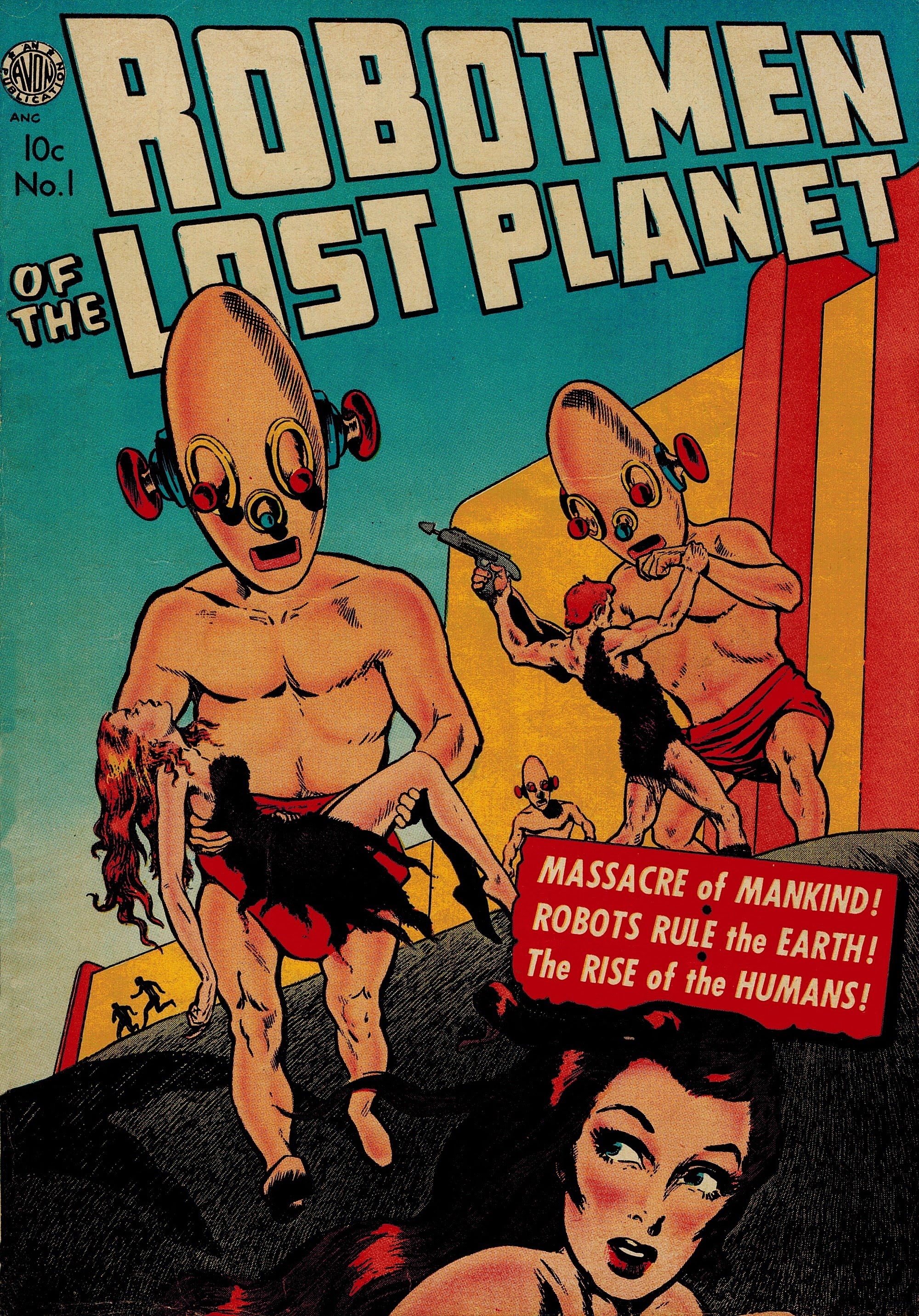 Read online Robotmen of the Lost Planet comic -  Issue # Full - 1