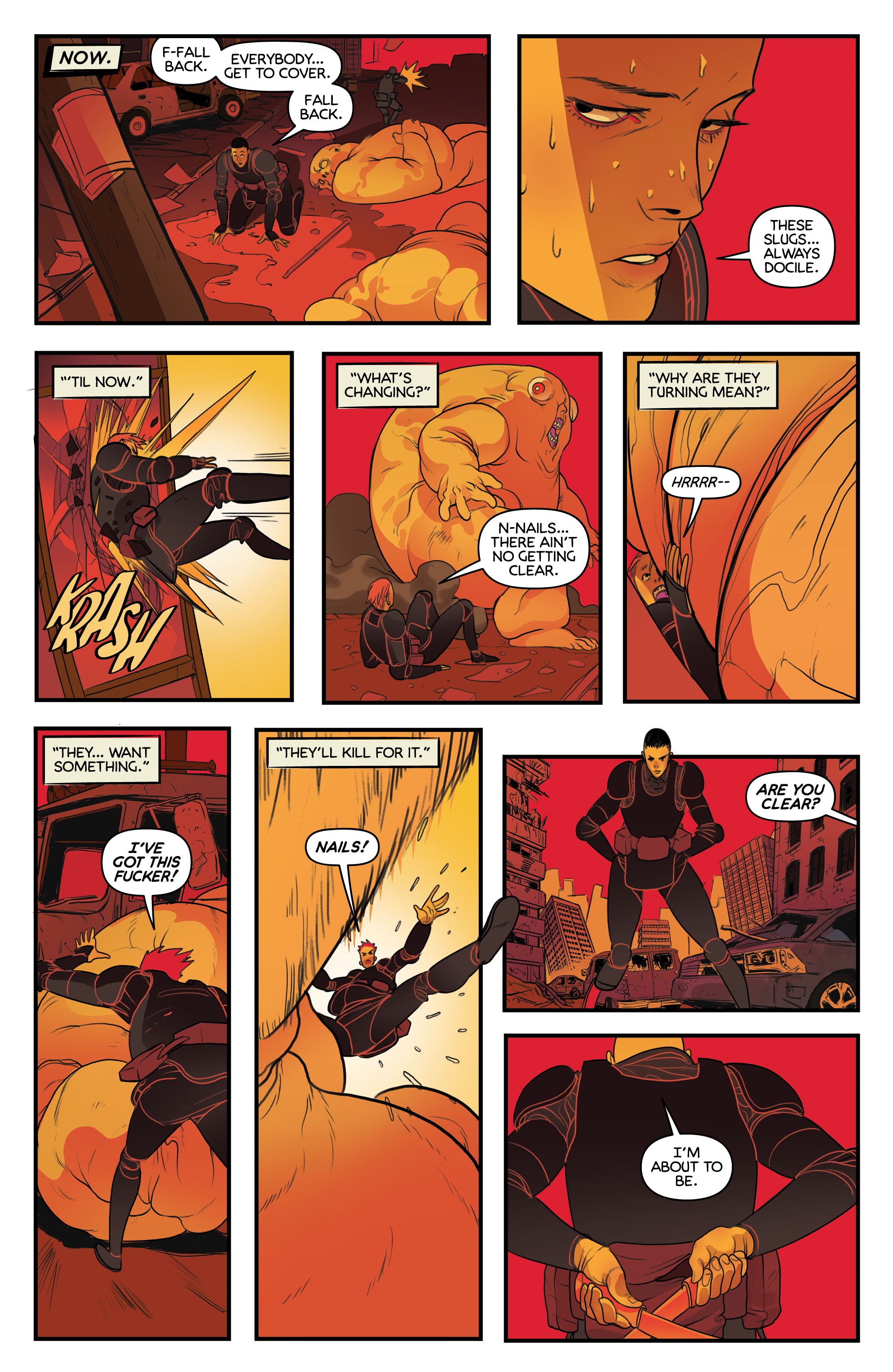 Read online Unearth comic -  Issue #7 - 10