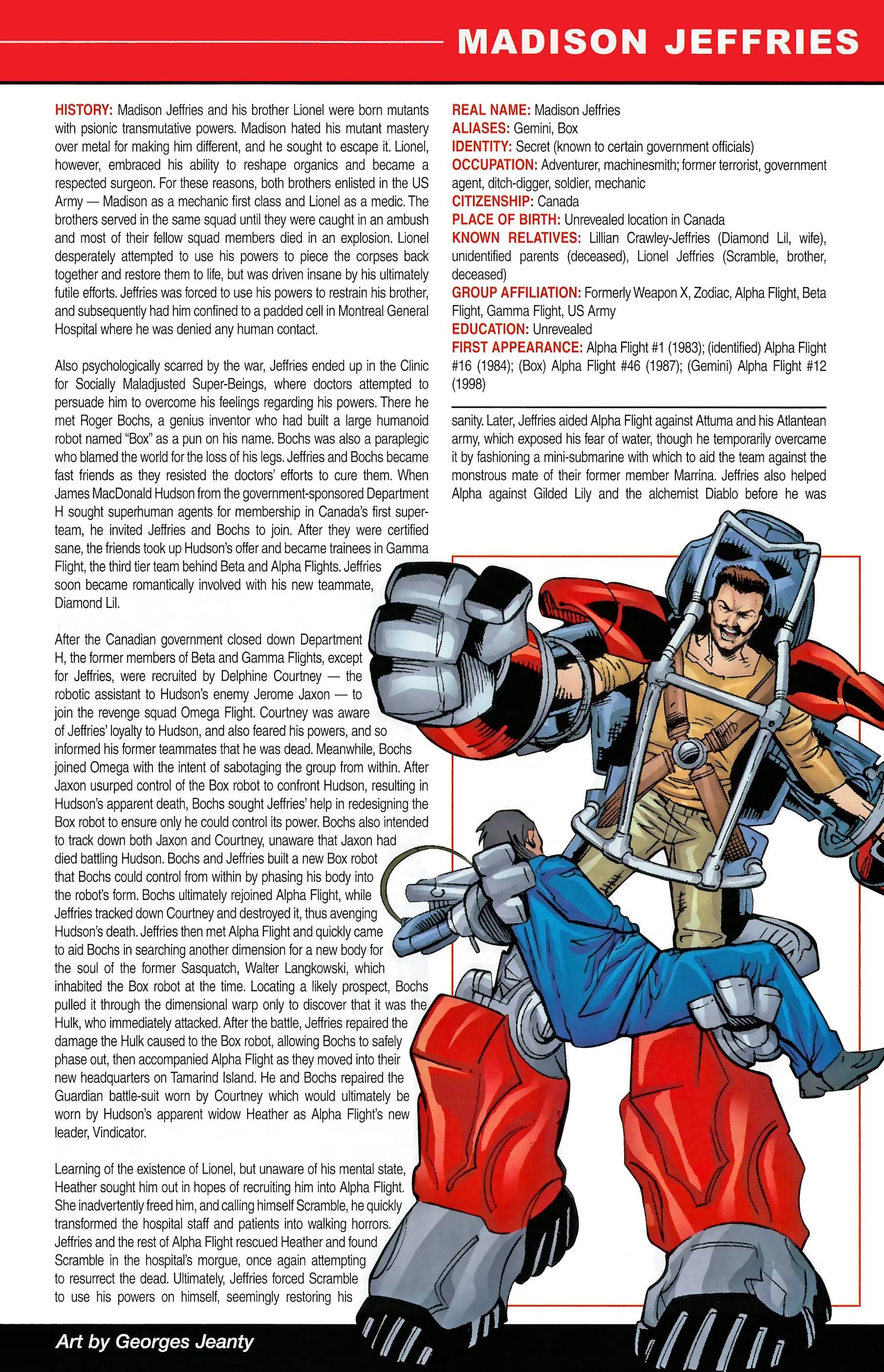 Read online Official Handbook of the Marvel Universe A to Z comic -  Issue # TPB 6 (Part 1) - 15