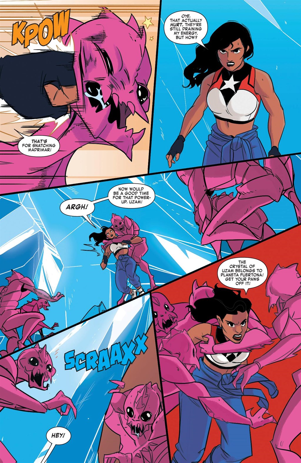 Read online Marvel-Verse (2020) comic -  Issue # America Chavez - 107