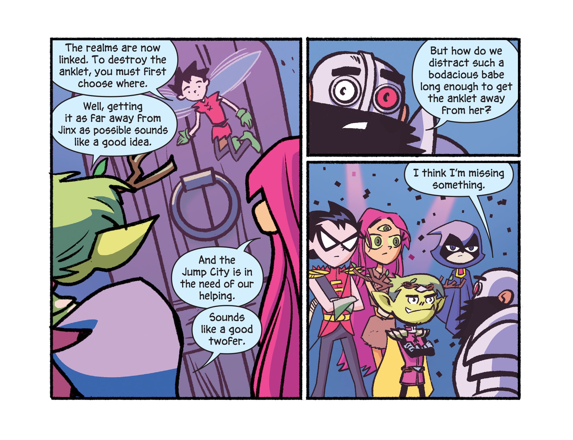Read online Teen Titans Go! Roll With It! comic -  Issue #10 - 13