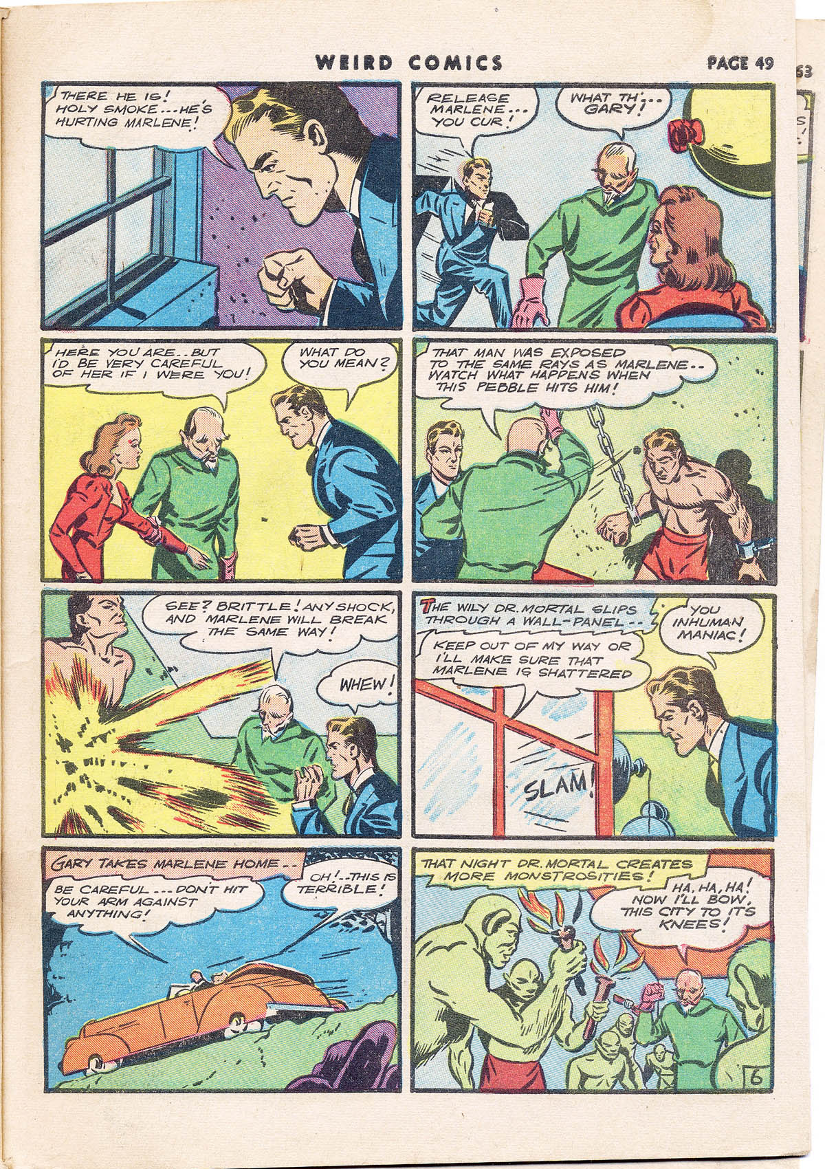 Read online Weird Comics comic -  Issue #13 - 49