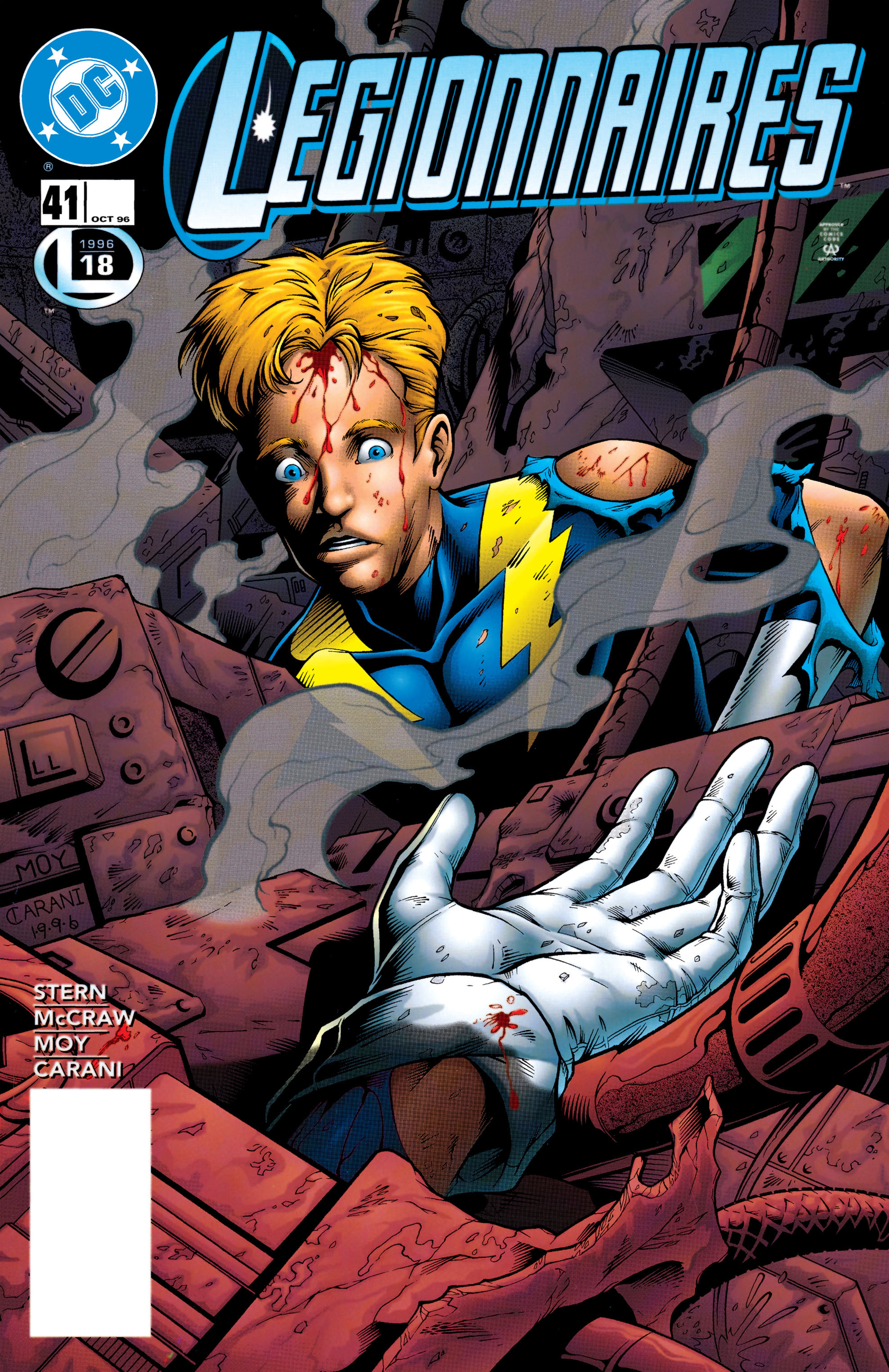 Read online Legionnaires comic -  Issue #41 - 1