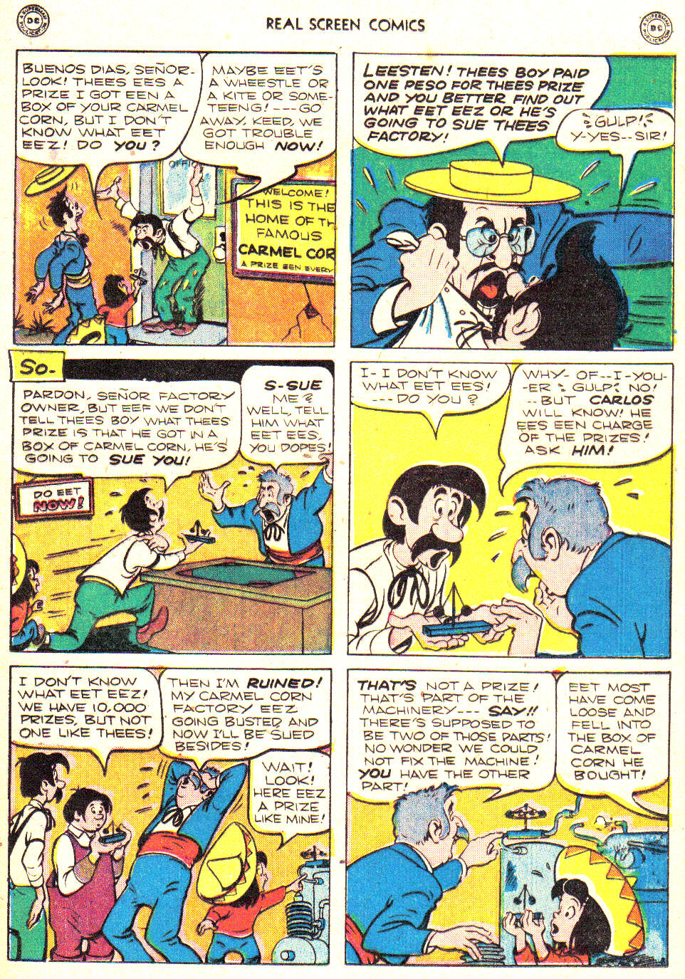 Read online Real Screen Comics comic -  Issue #24 - 37