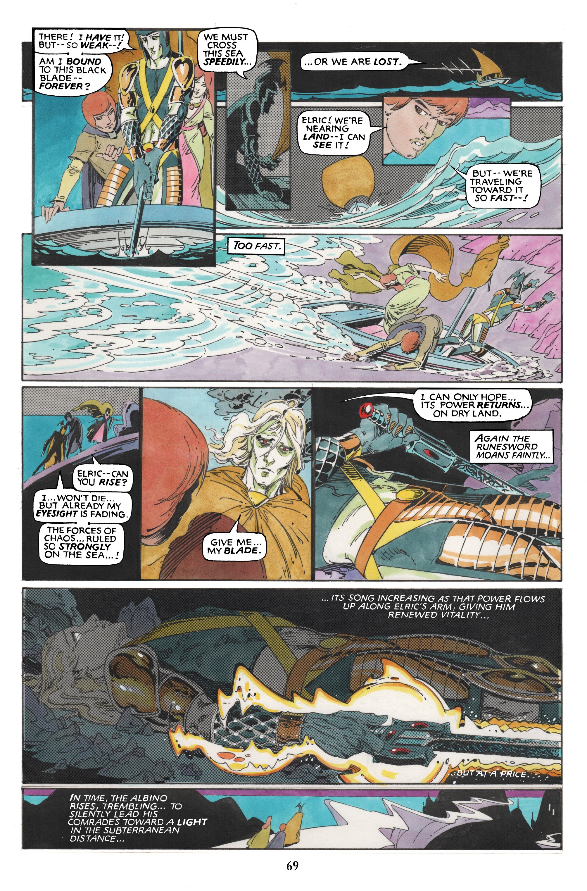 Read online The Michael Moorcock Library comic -  Issue # TPB 4 - 70