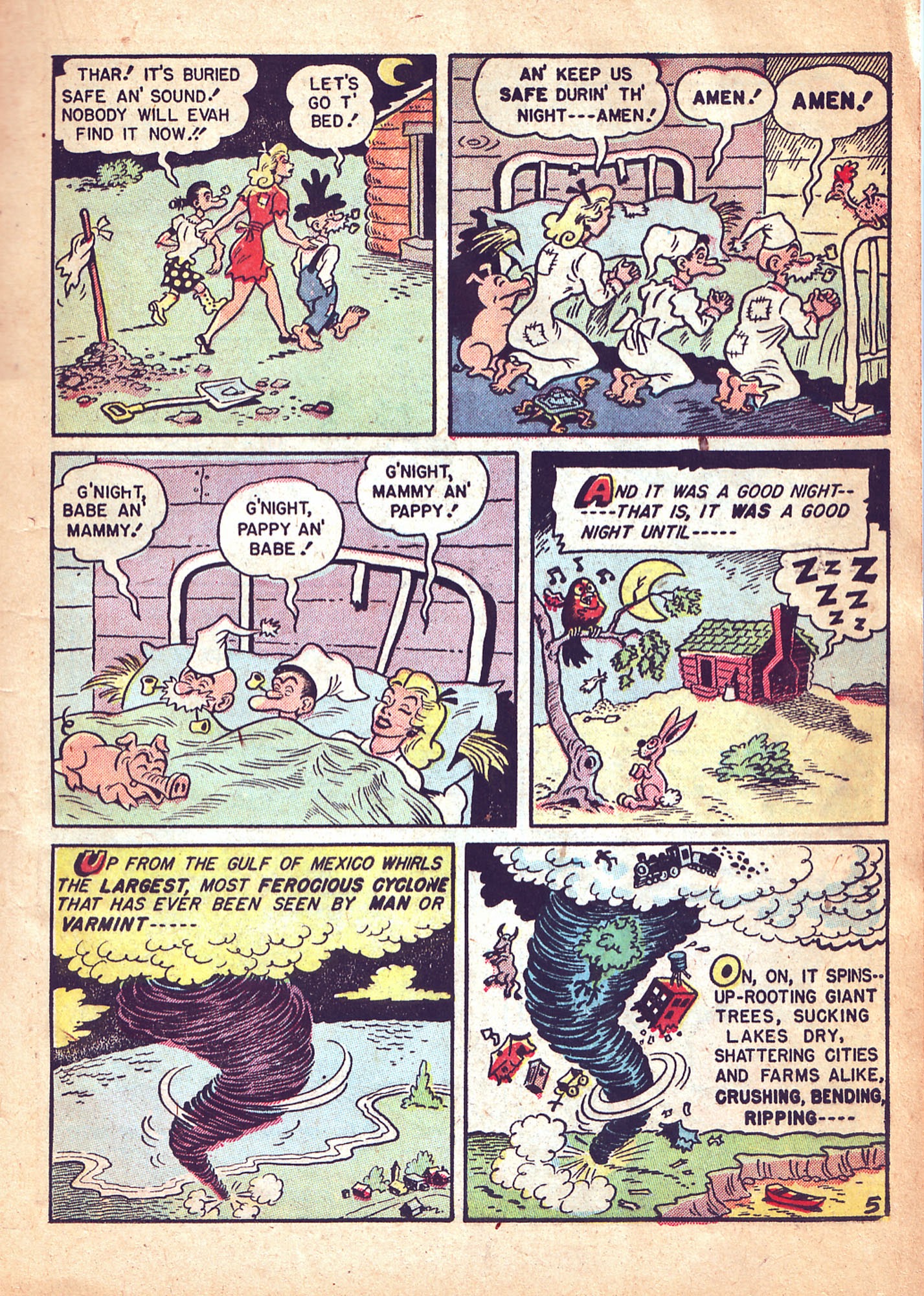 Read online Babe (1948) comic -  Issue #4 - 21