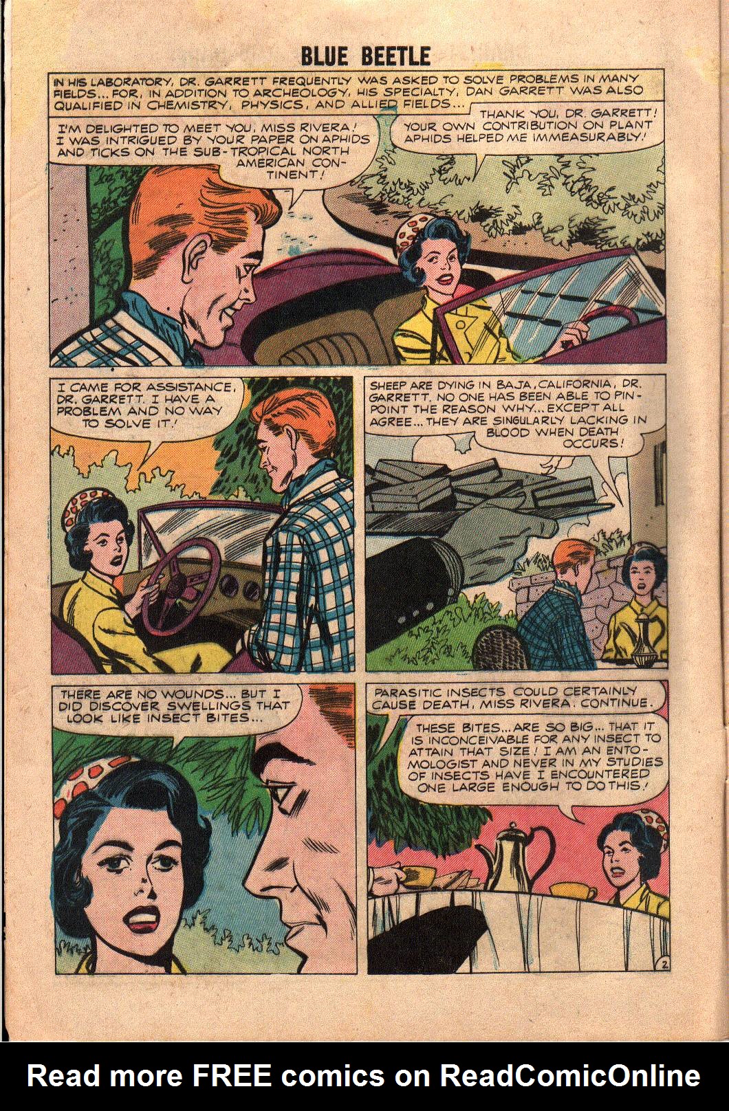 Read online Blue Beetle (1964) comic -  Issue #4 - 4
