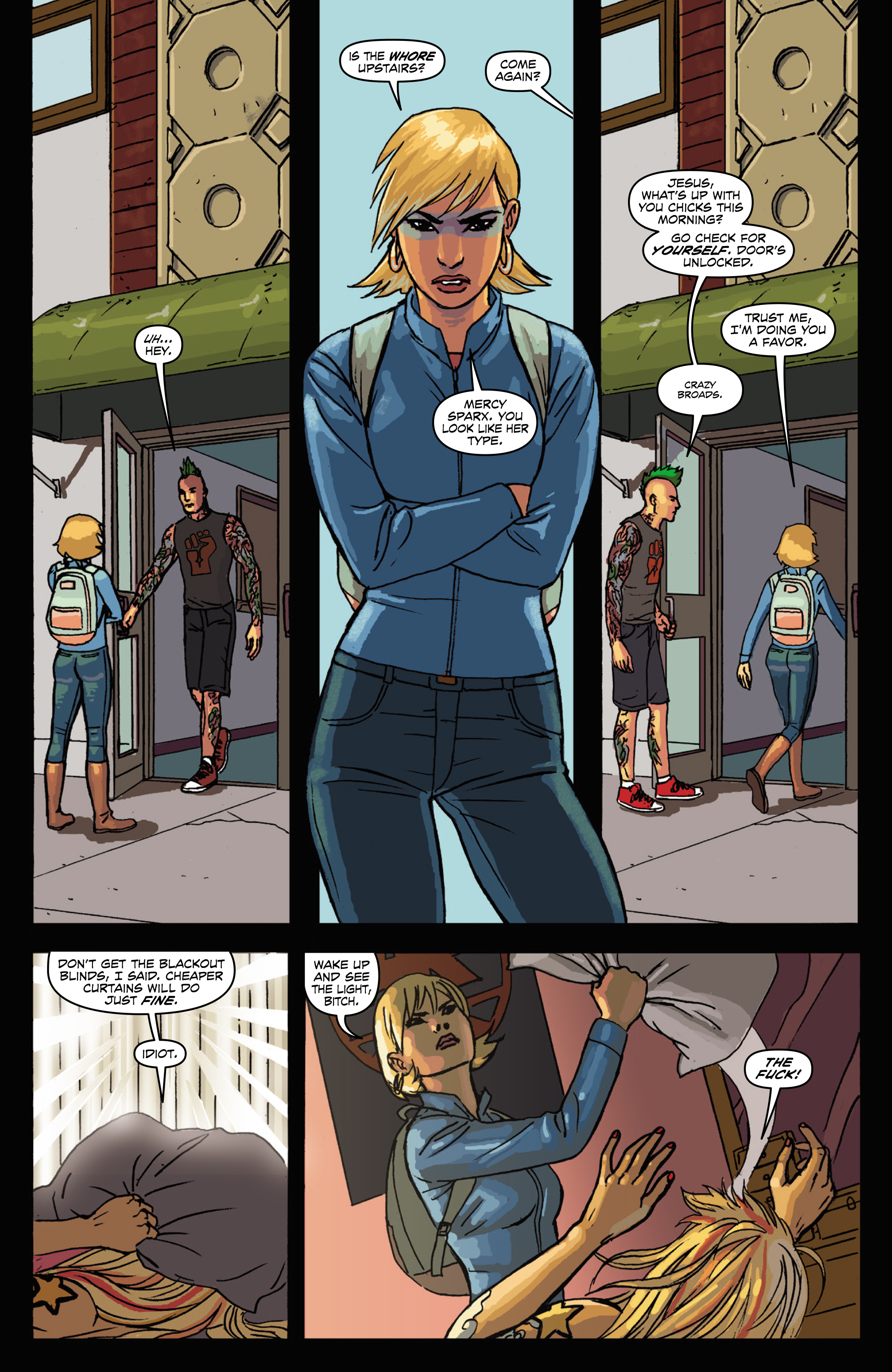 Read online Mercy Sparx Omnibus comic -  Issue # Full (Part 1) - 186