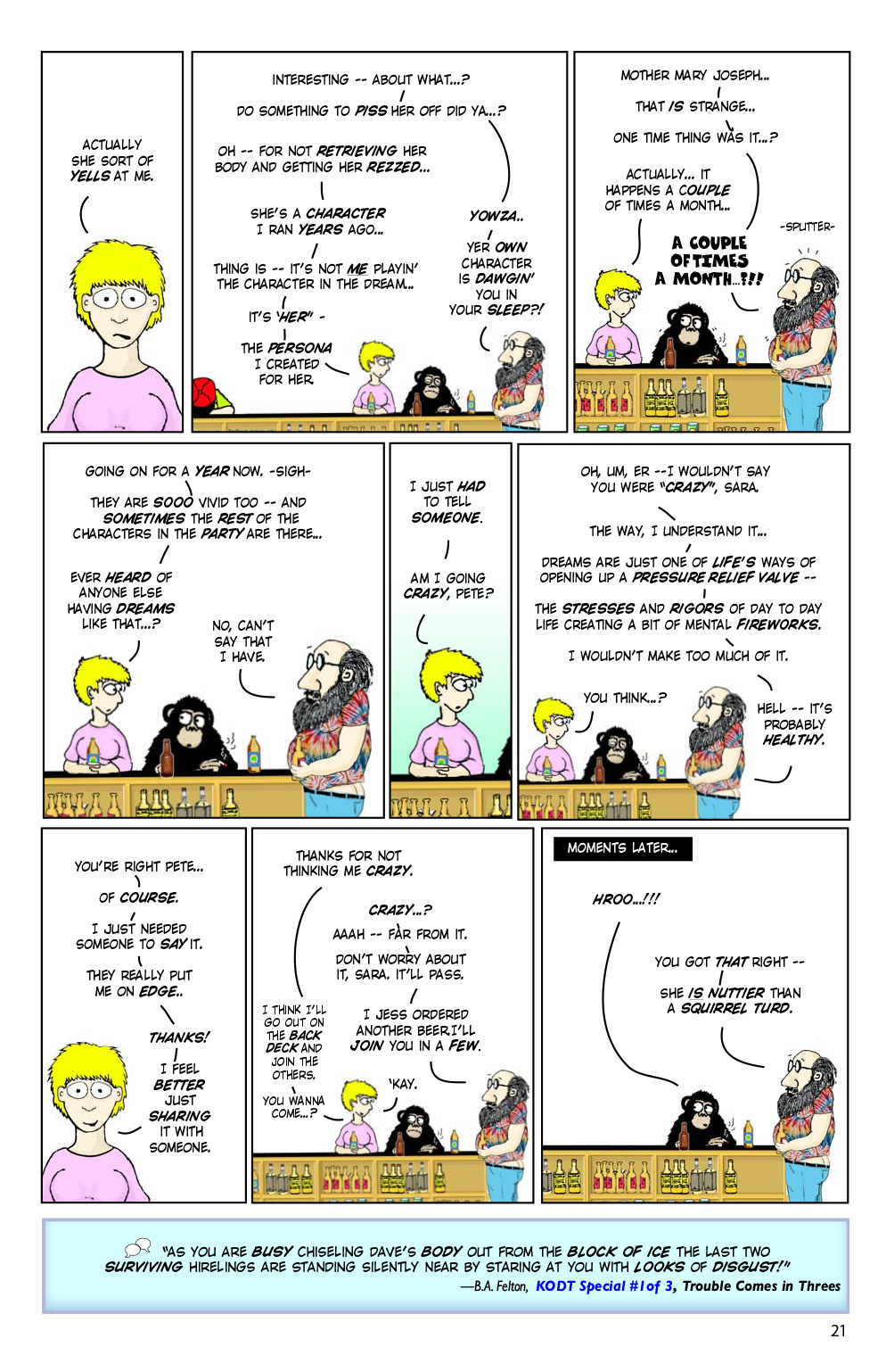 Read online Knights of the Dinner Table comic -  Issue #195 - 23