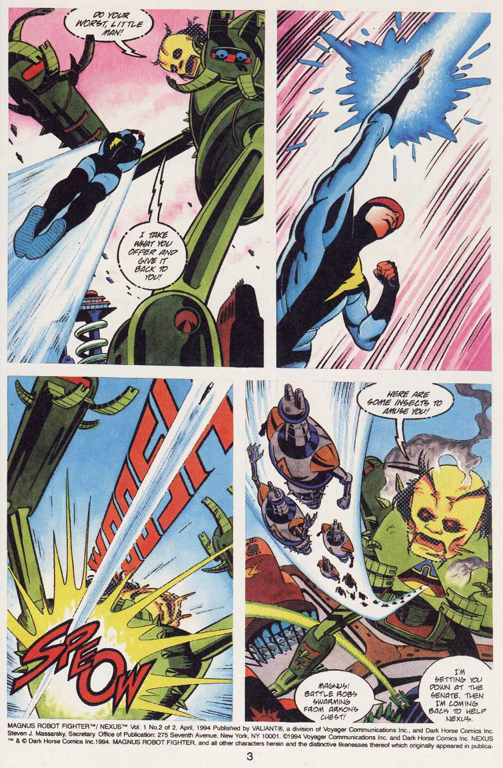 Read online Magnus Robot Fighter / Nexus comic -  Issue #2 - 5