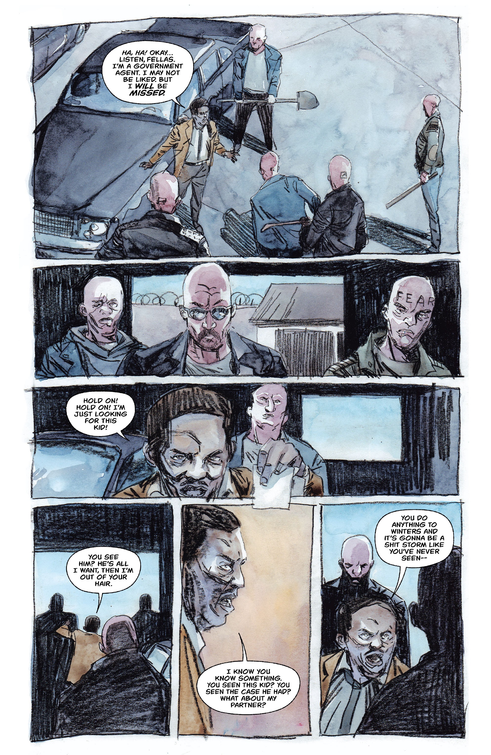 Read online Fear Case comic -  Issue #3 - 12