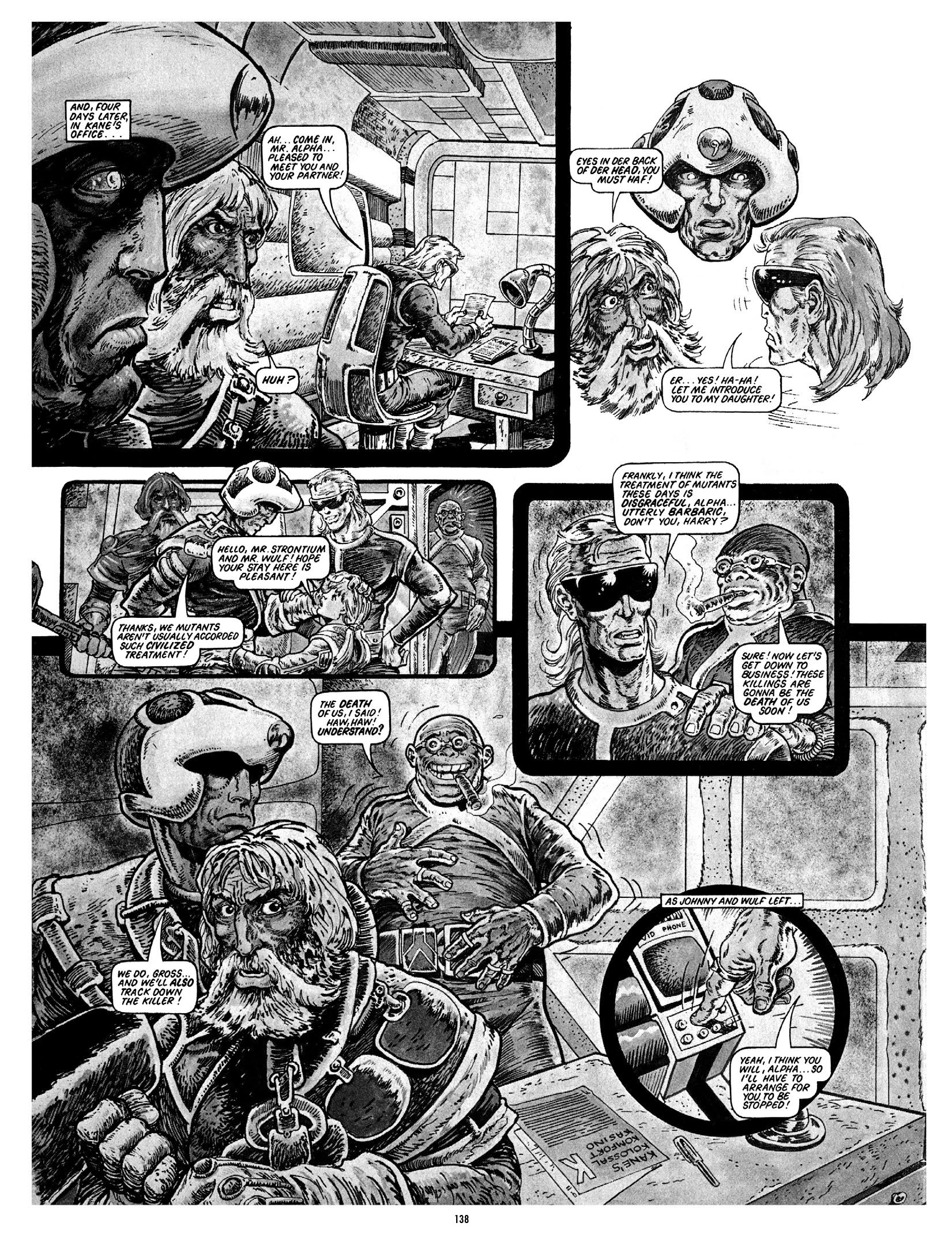 Read online Strontium Dog Search and Destroy: The Starlord Years comic -  Issue # TPB - 124