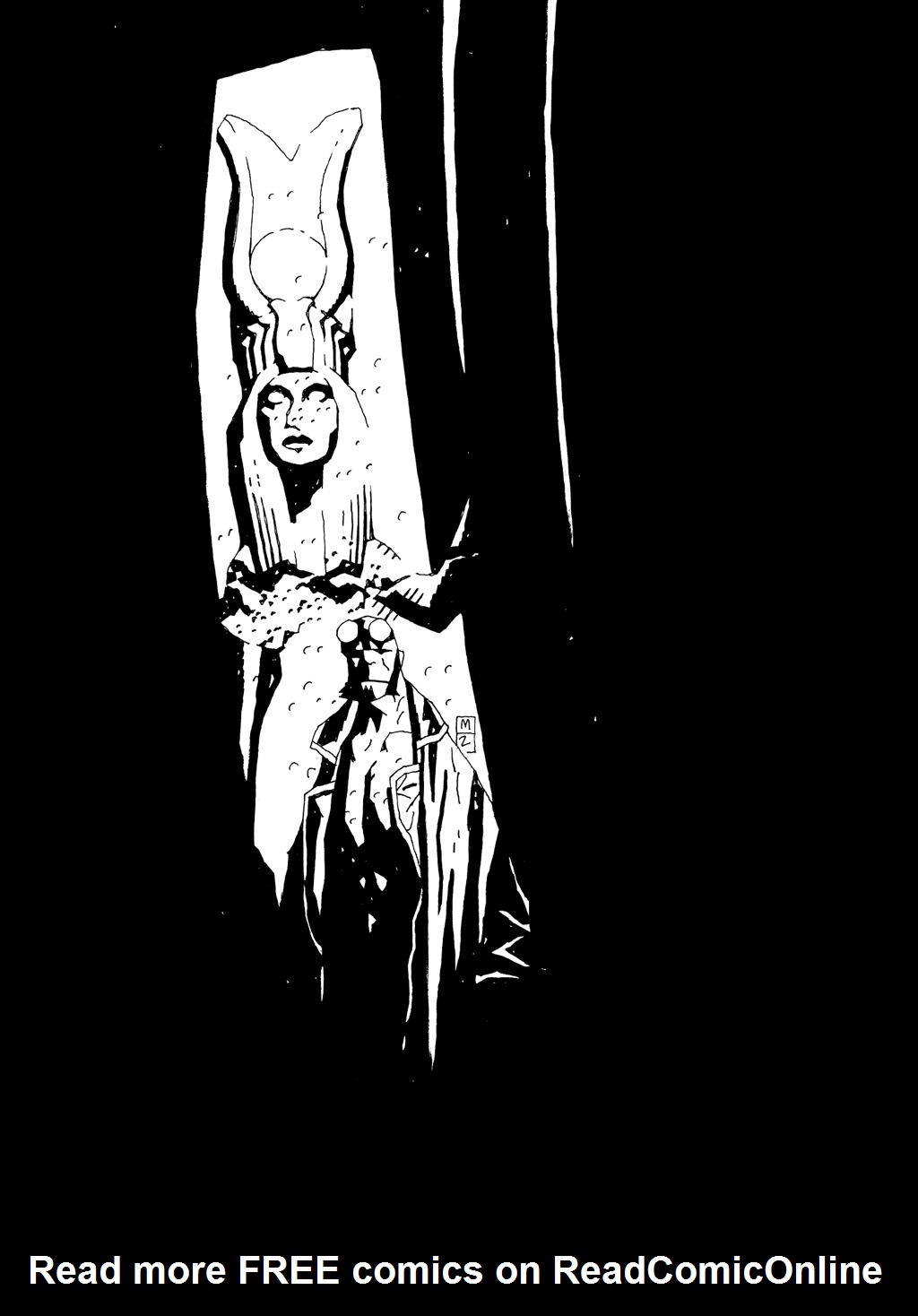 Read online The Art of Hellboy comic -  Issue # TPB - 195