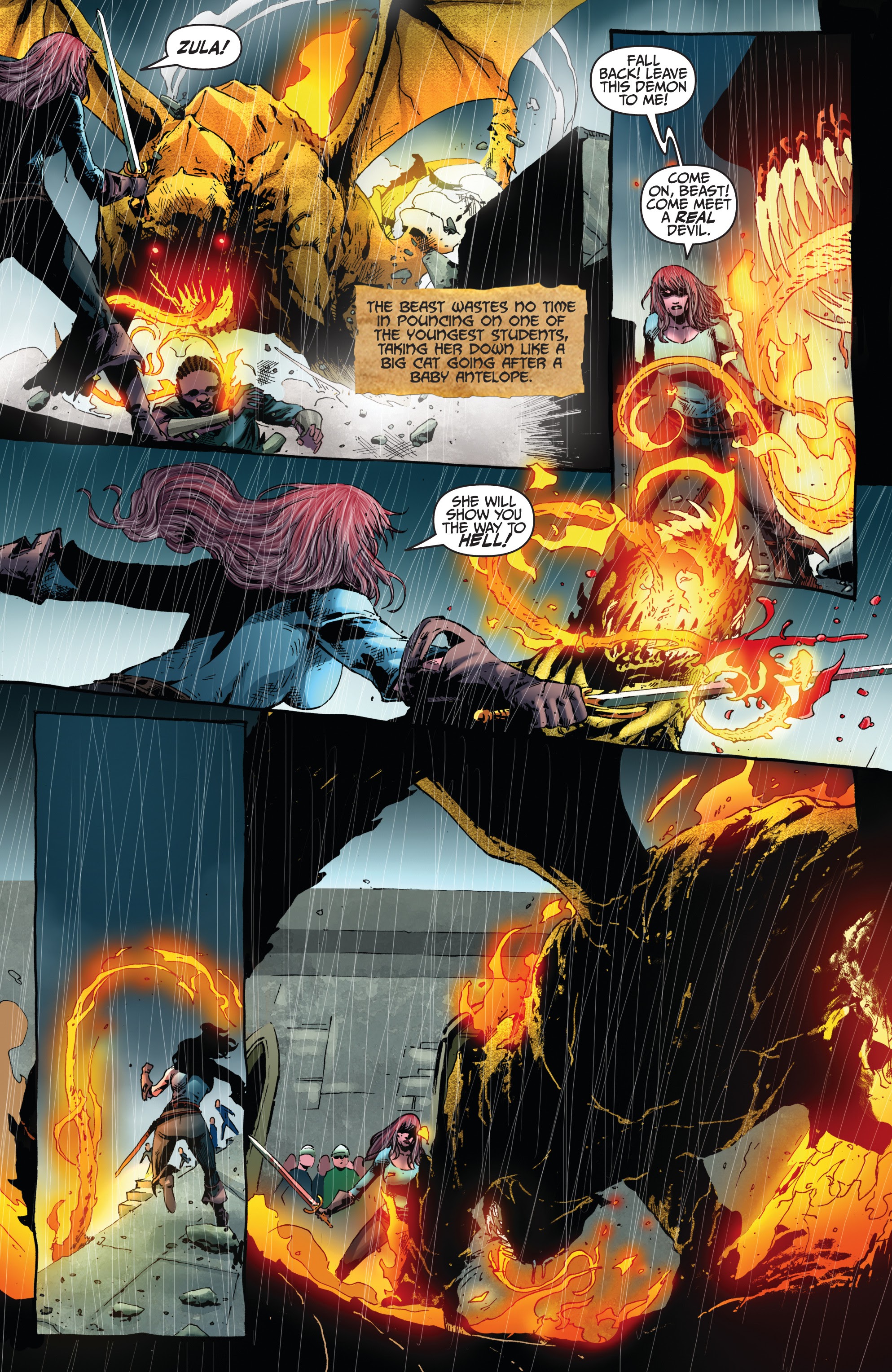 Read online Red Sonja: Vulture's Circle comic -  Issue # _TPB - 40