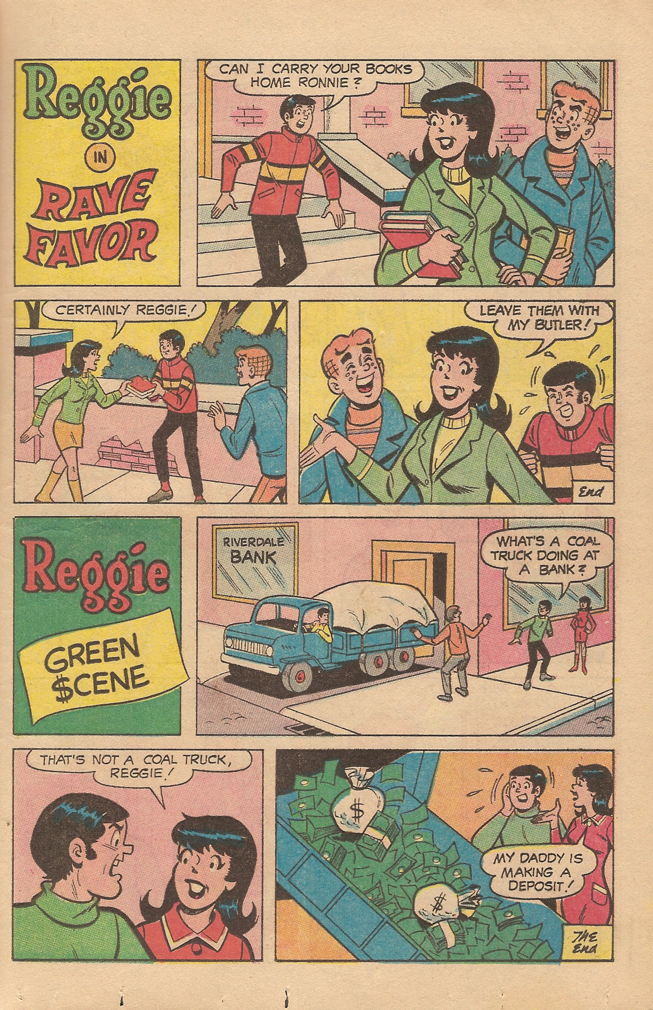 Read online Reggie's Wise Guy Jokes comic -  Issue #5 - 15