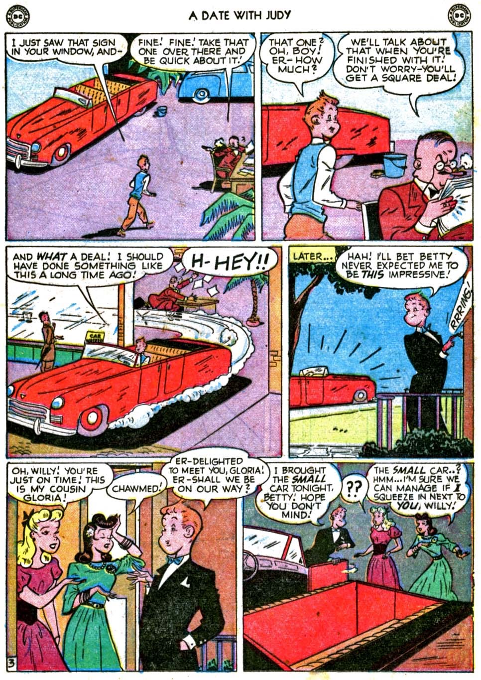 Read online A Date with Judy comic -  Issue #10 - 37
