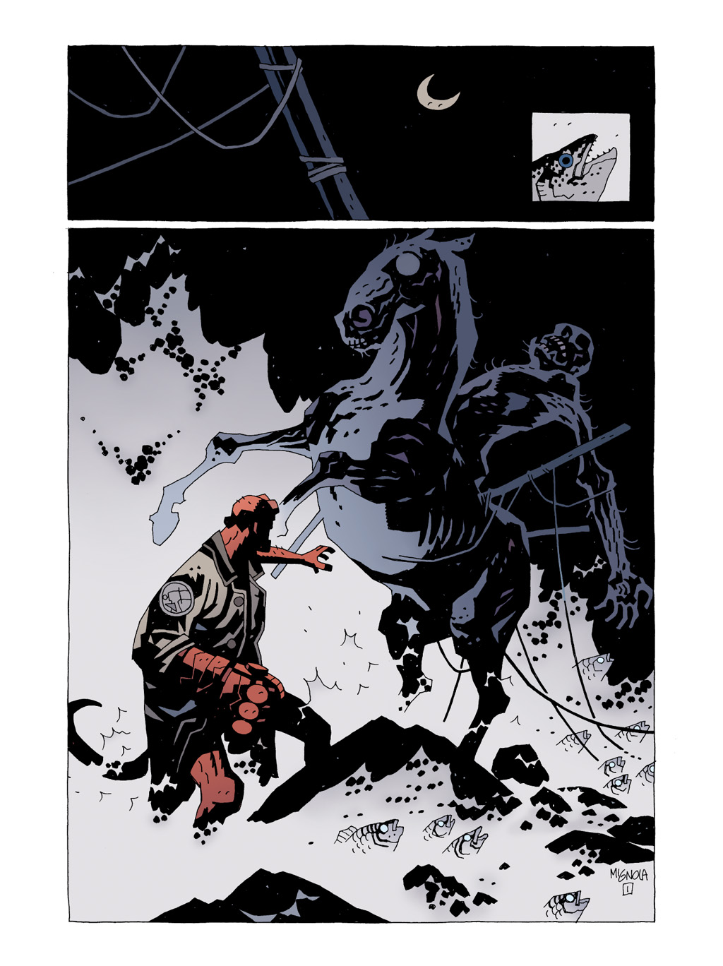 Read online The Art of Hellboy comic -  Issue # TPB - 161