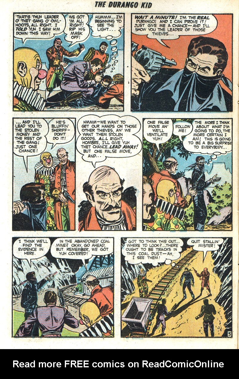 Read online Charles Starrett as The Durango Kid comic -  Issue #17 - 15