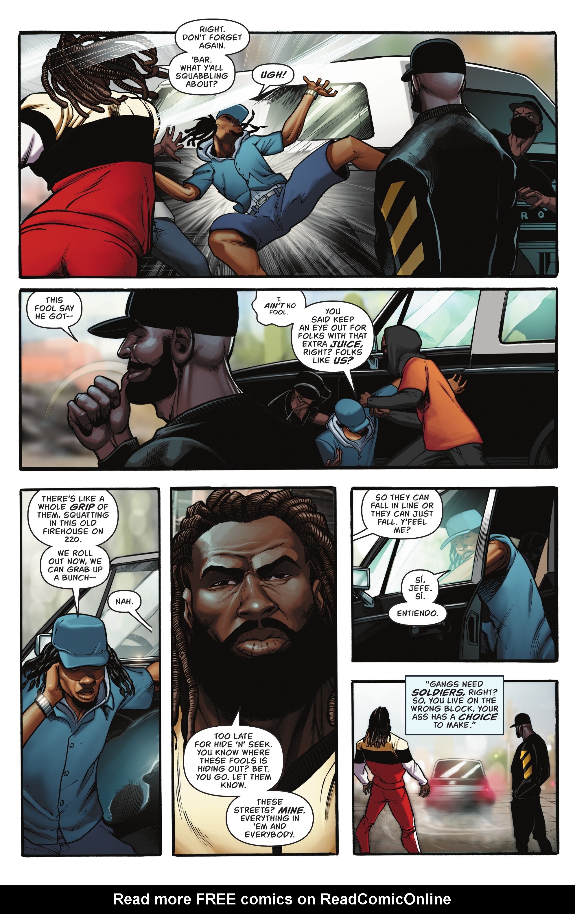 Read online Blood Syndicate: Season One comic -  Issue #1 - 16