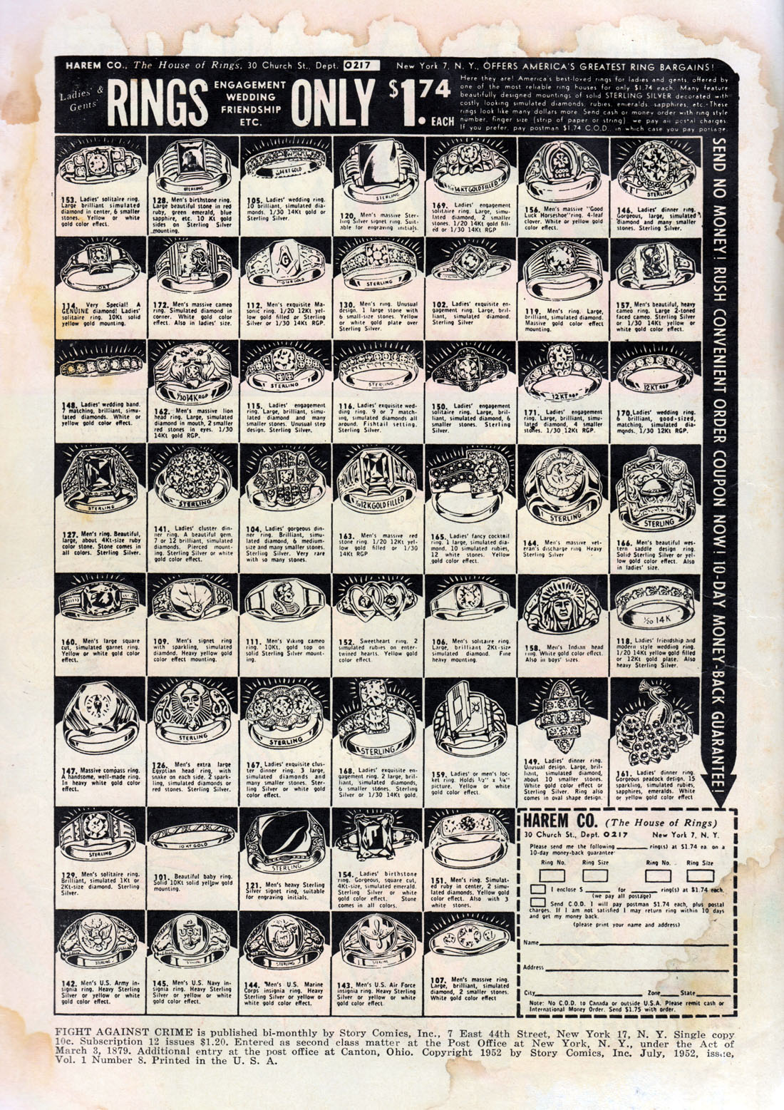 Read online Fight Against Crime comic -  Issue #8 - 2