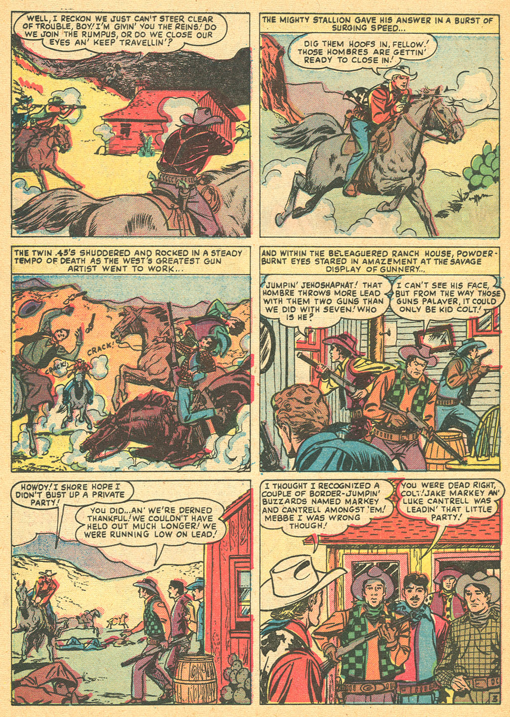 Read online Kid Colt Outlaw comic -  Issue #15 - 28