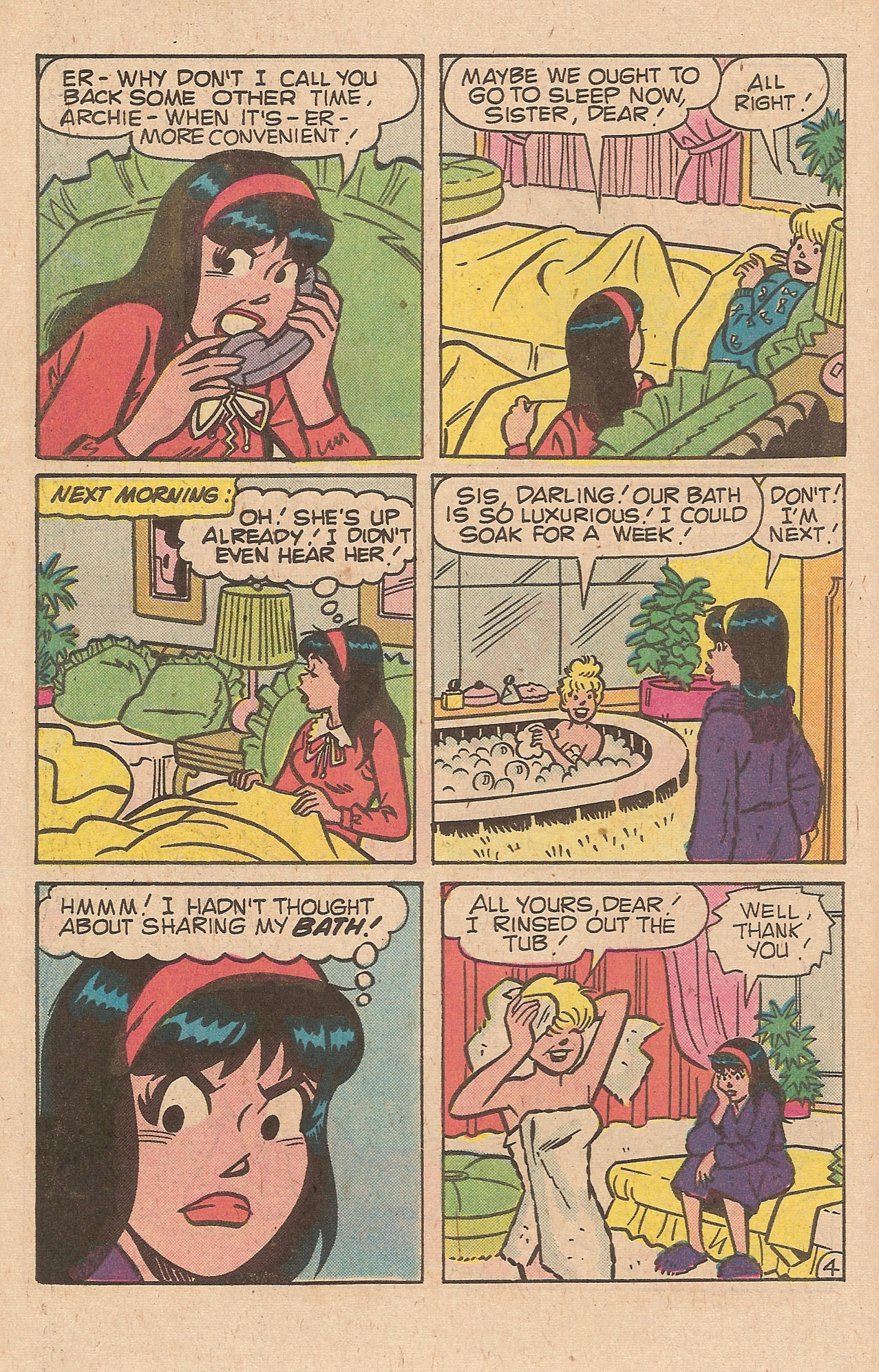 Read online Archie's Girls Betty and Veronica comic -  Issue #302 - 6