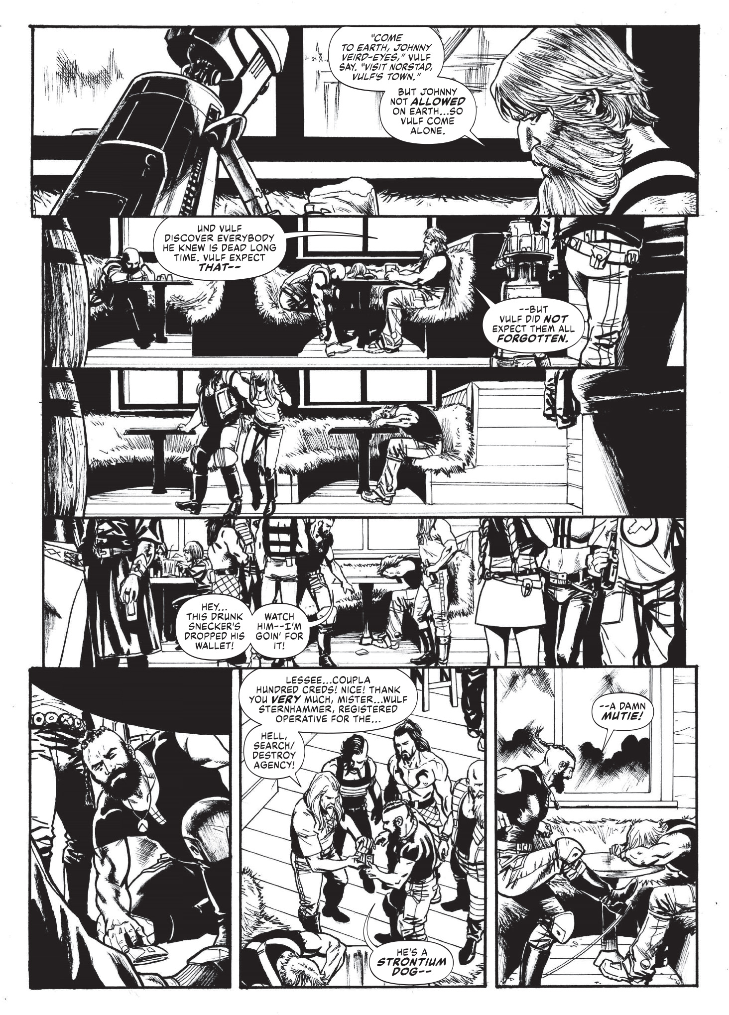 Read online Strontium Dog: The Son comic -  Issue # TPB - 115