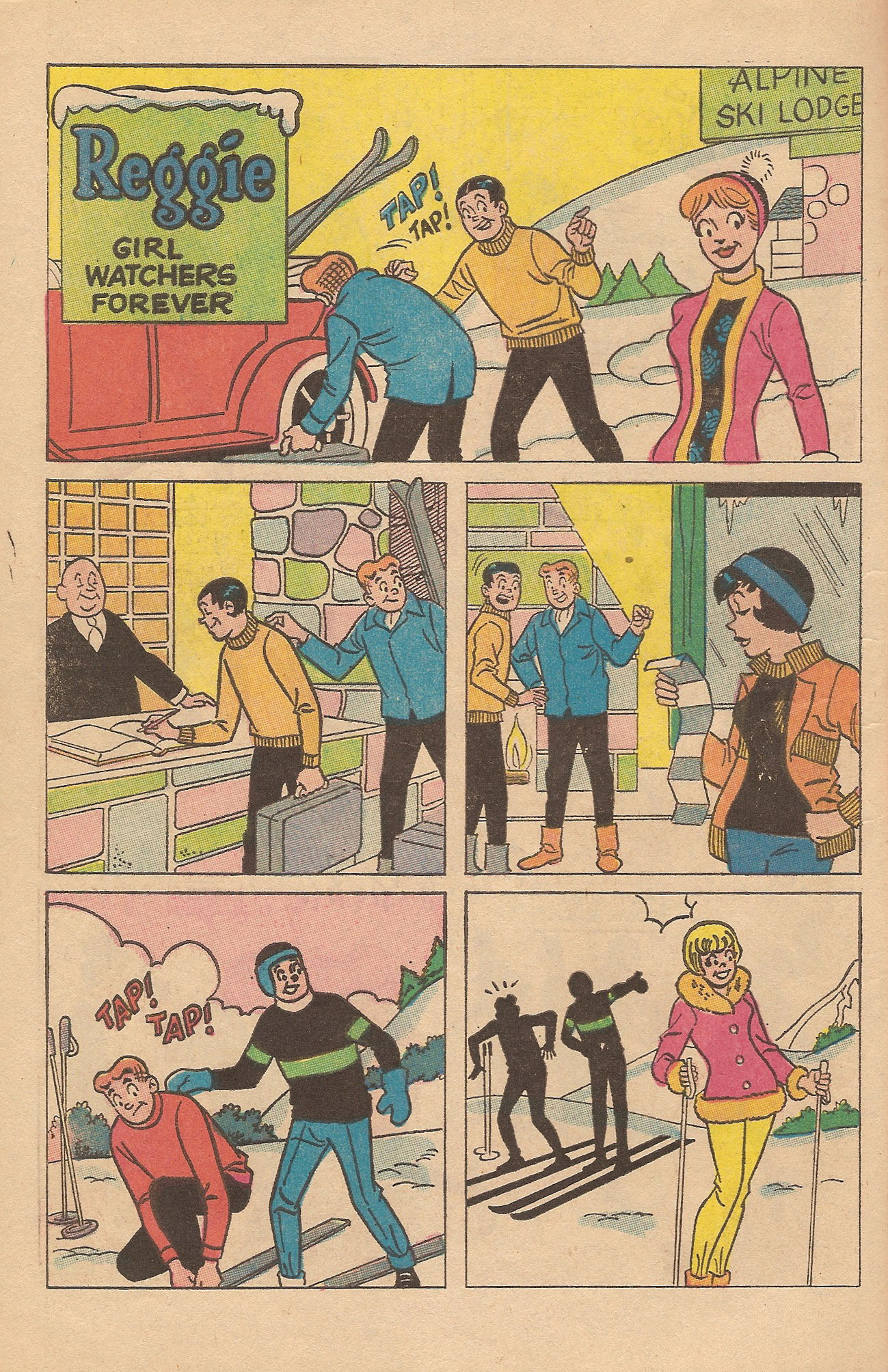 Read online Reggie's Wise Guy Jokes comic -  Issue #5 - 62