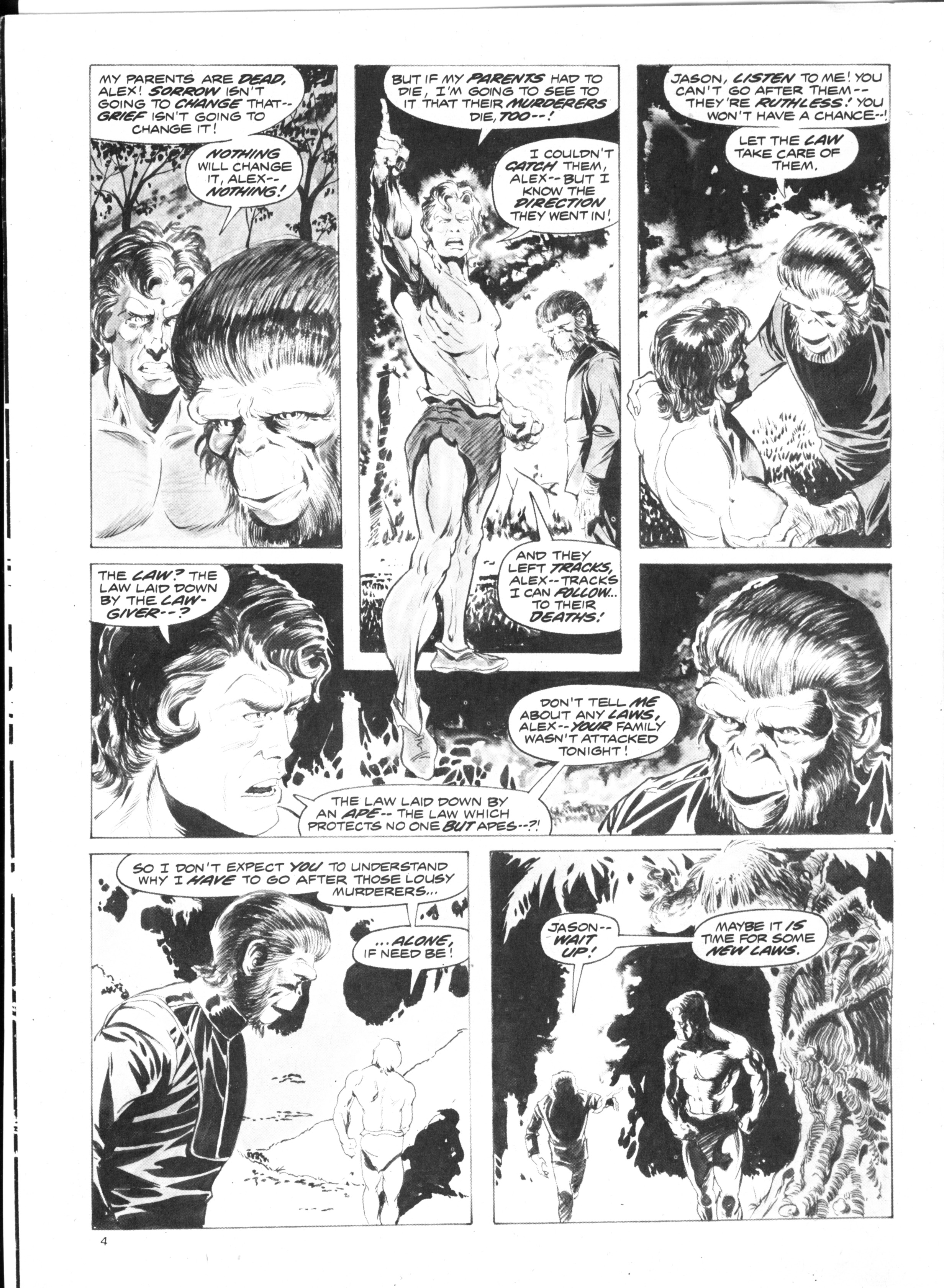 Read online Planet of the Apes (1974) comic -  Issue #13 - 4