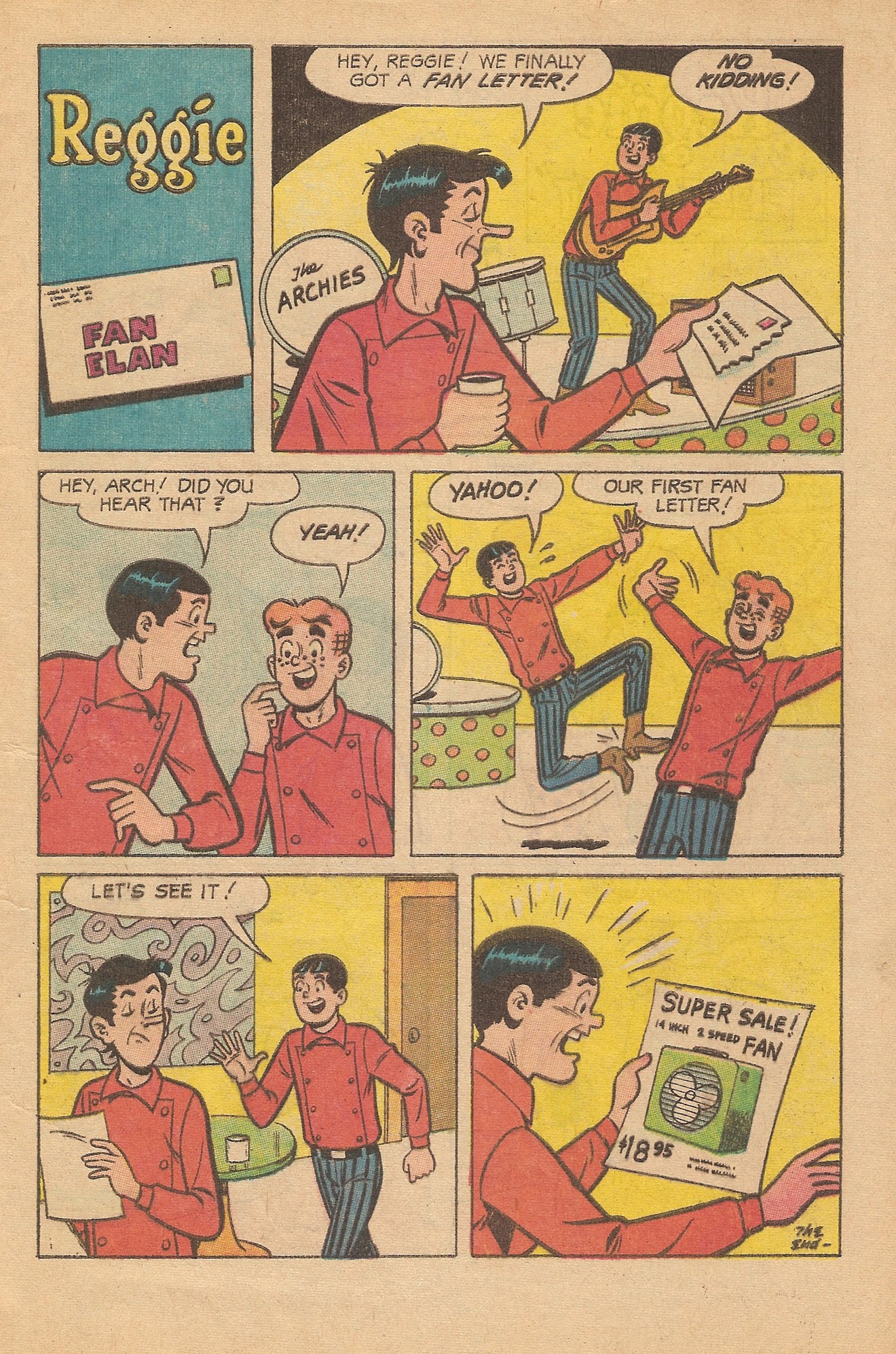Read online Reggie's Wise Guy Jokes comic -  Issue #1 - 5