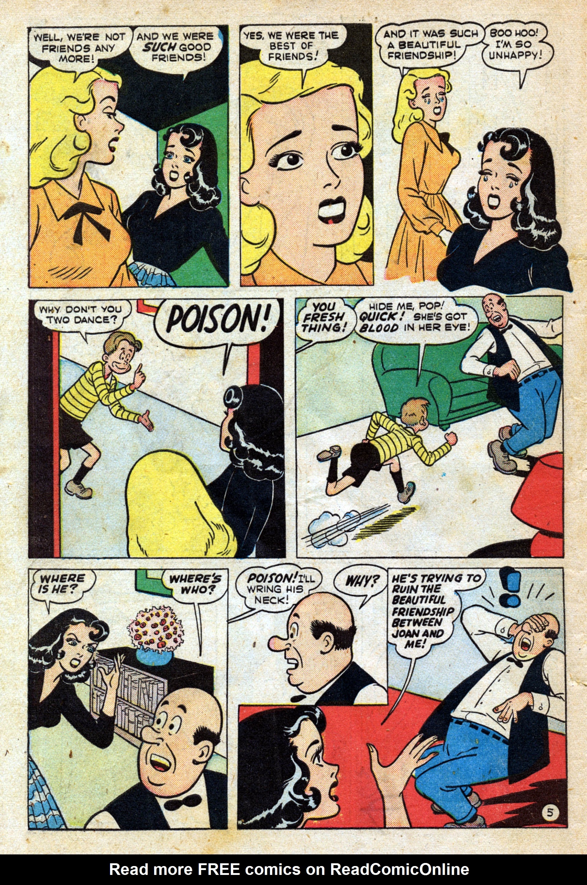 Read online Margie Comics comic -  Issue #43 - 48