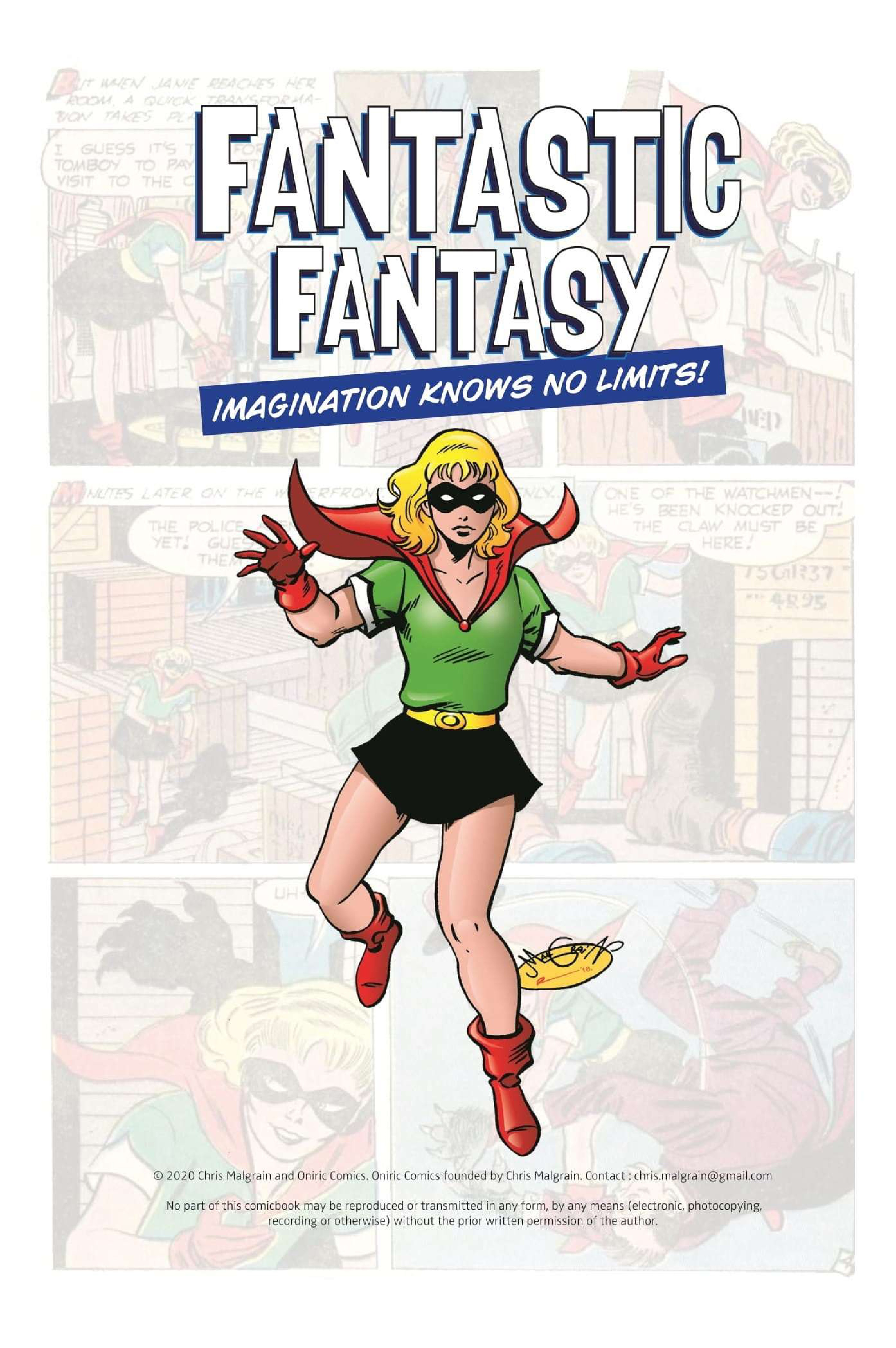 Read online Fantastic Fantasy comic -  Issue #3 - 2