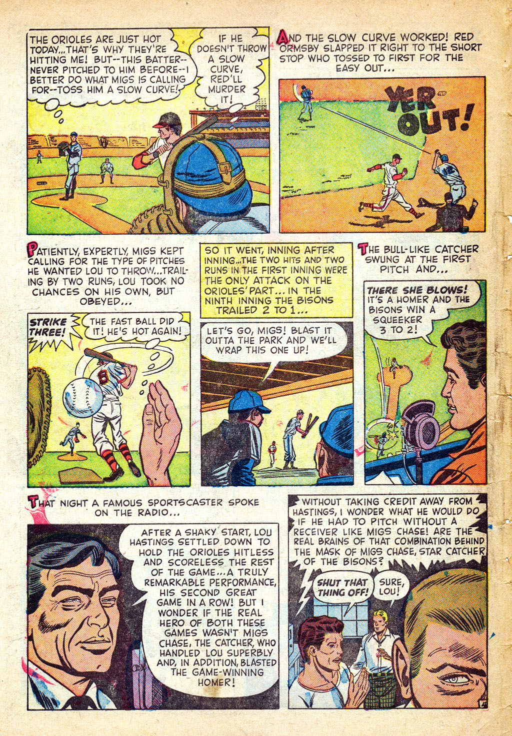 Read online Sports Action comic -  Issue #12 - 6