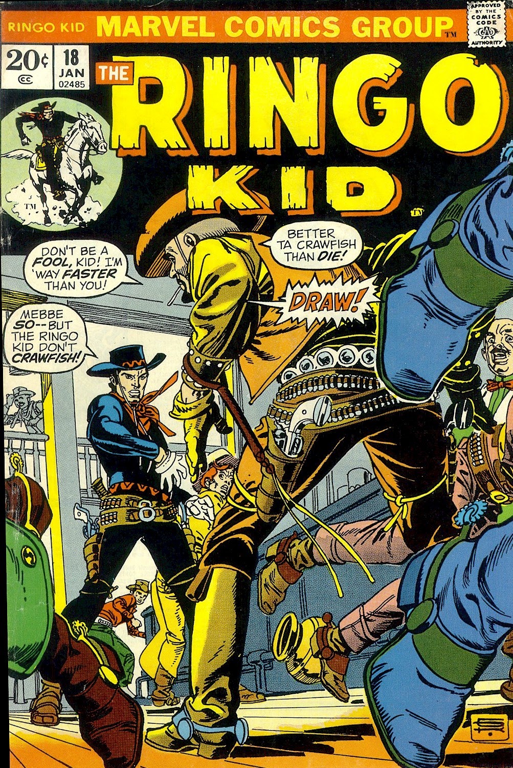 Read online Ringo Kid (1970) comic -  Issue #18 - 1