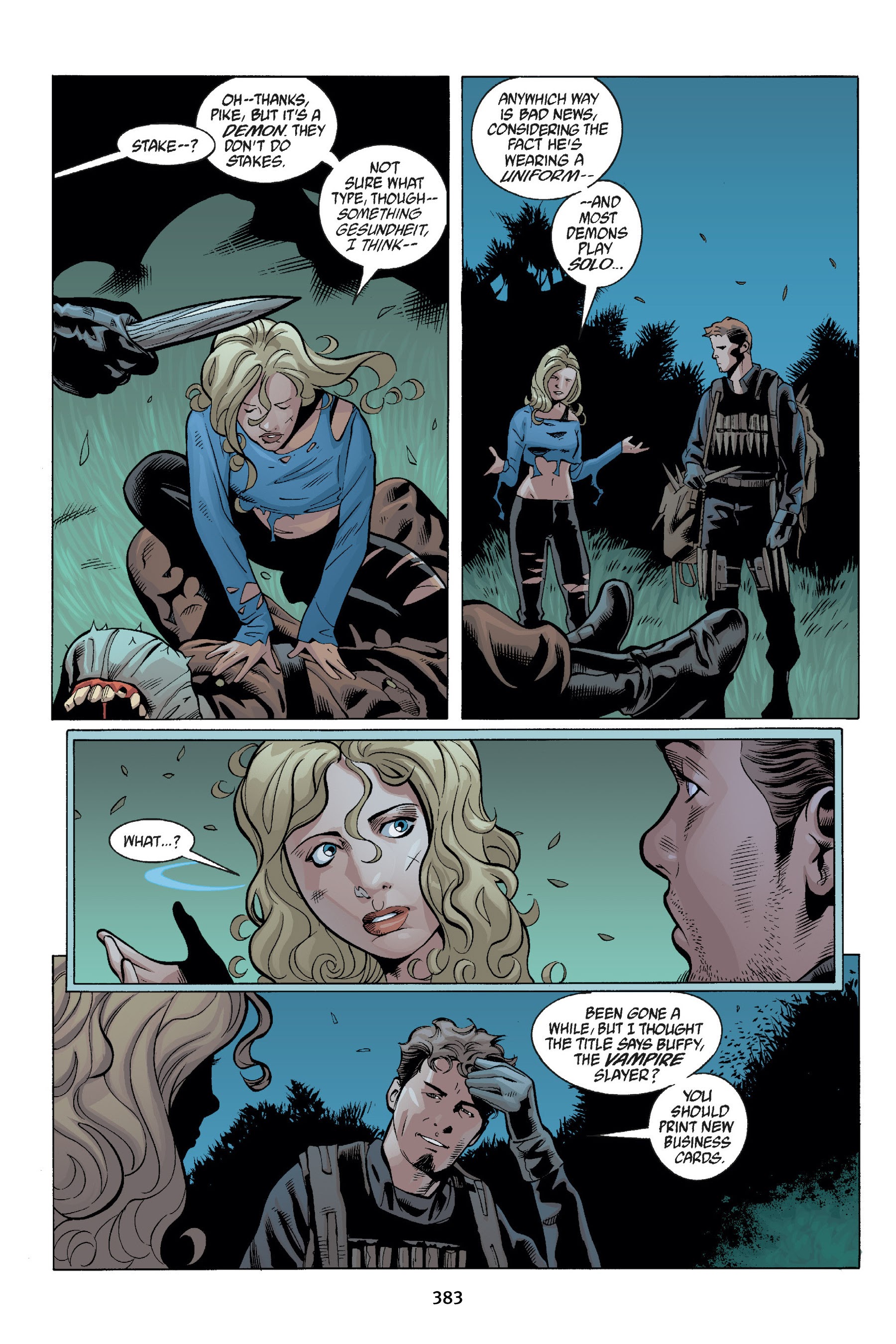 Read online Buffy the Vampire Slayer (1998) comic -  Issue #50 - 6