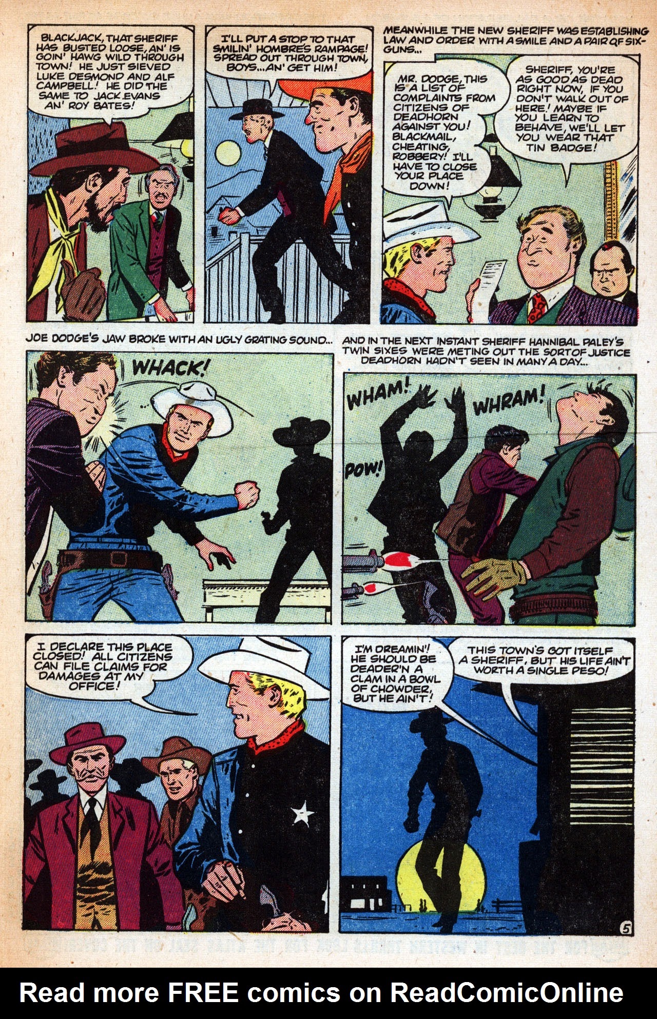 Read online Outlaw Fighters comic -  Issue #1 - 7