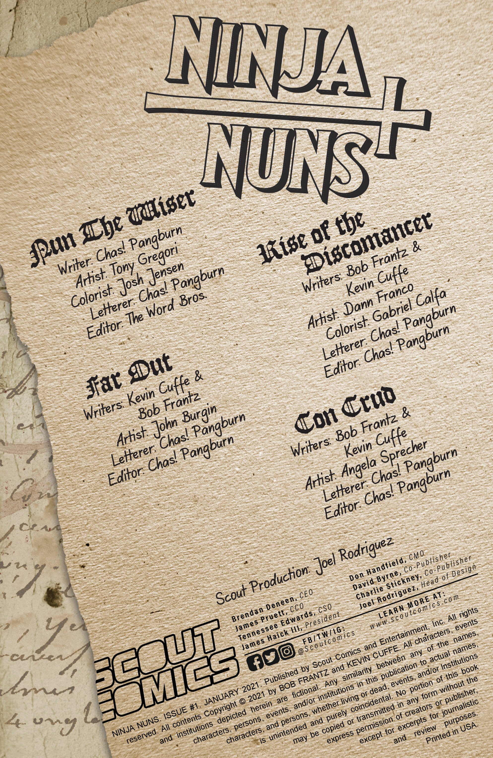 Read online Ninja Nuns comic -  Issue # Full - 2