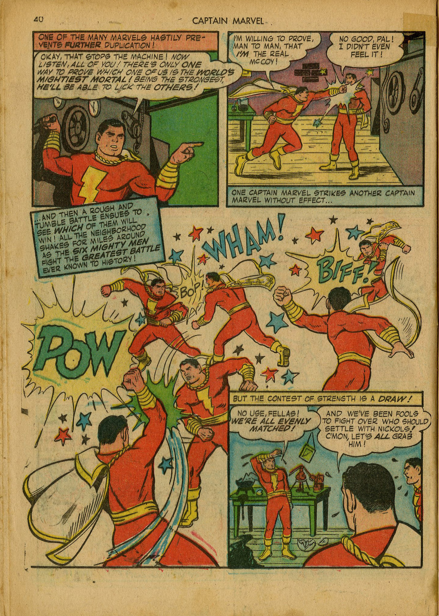 Read online Captain Marvel Adventures comic -  Issue #25 - 40