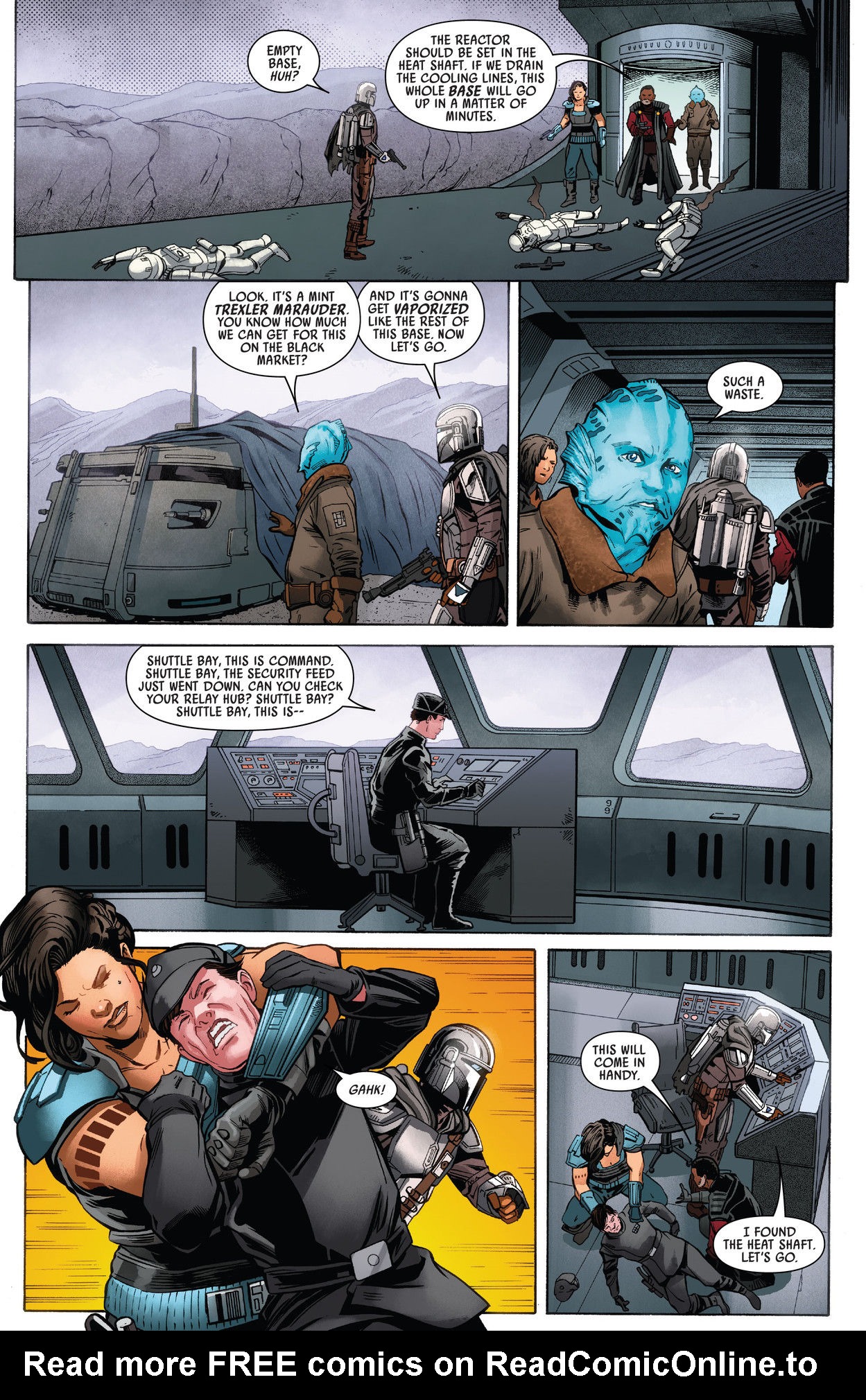Read online Star Wars: The Mandalorian Season 2 comic -  Issue #4 - 16