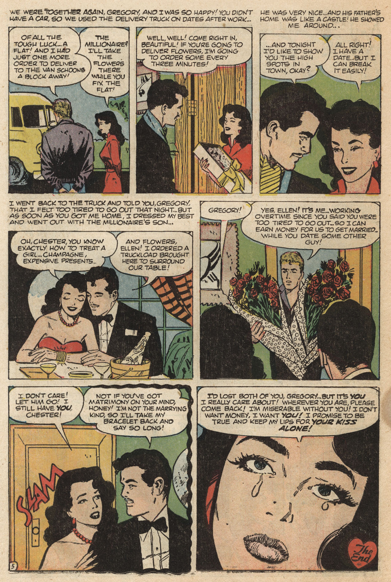 Read online Love Romances comic -  Issue #55 - 14