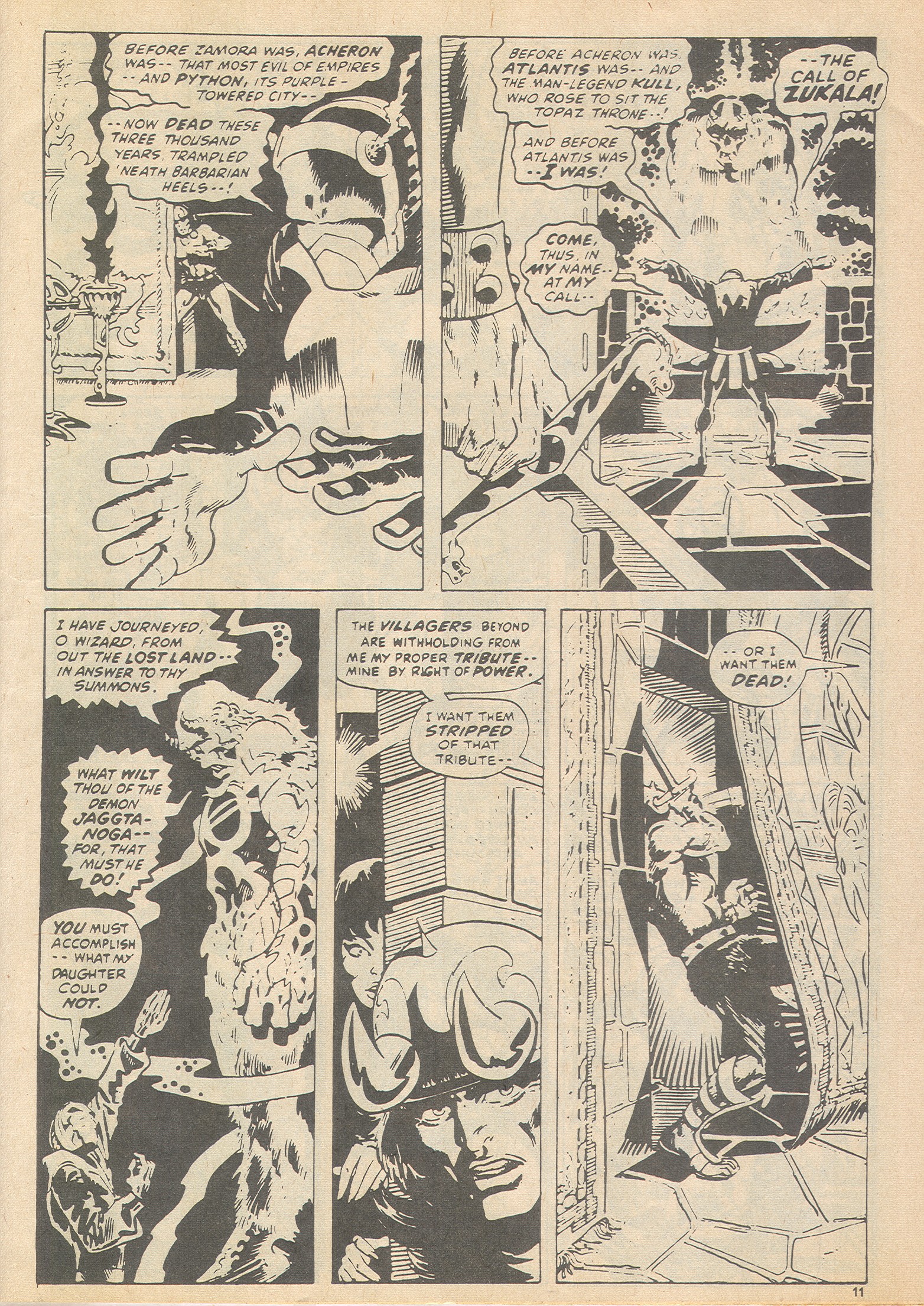 Read online The Savage Sword of Conan (1975) comic -  Issue #5 - 11