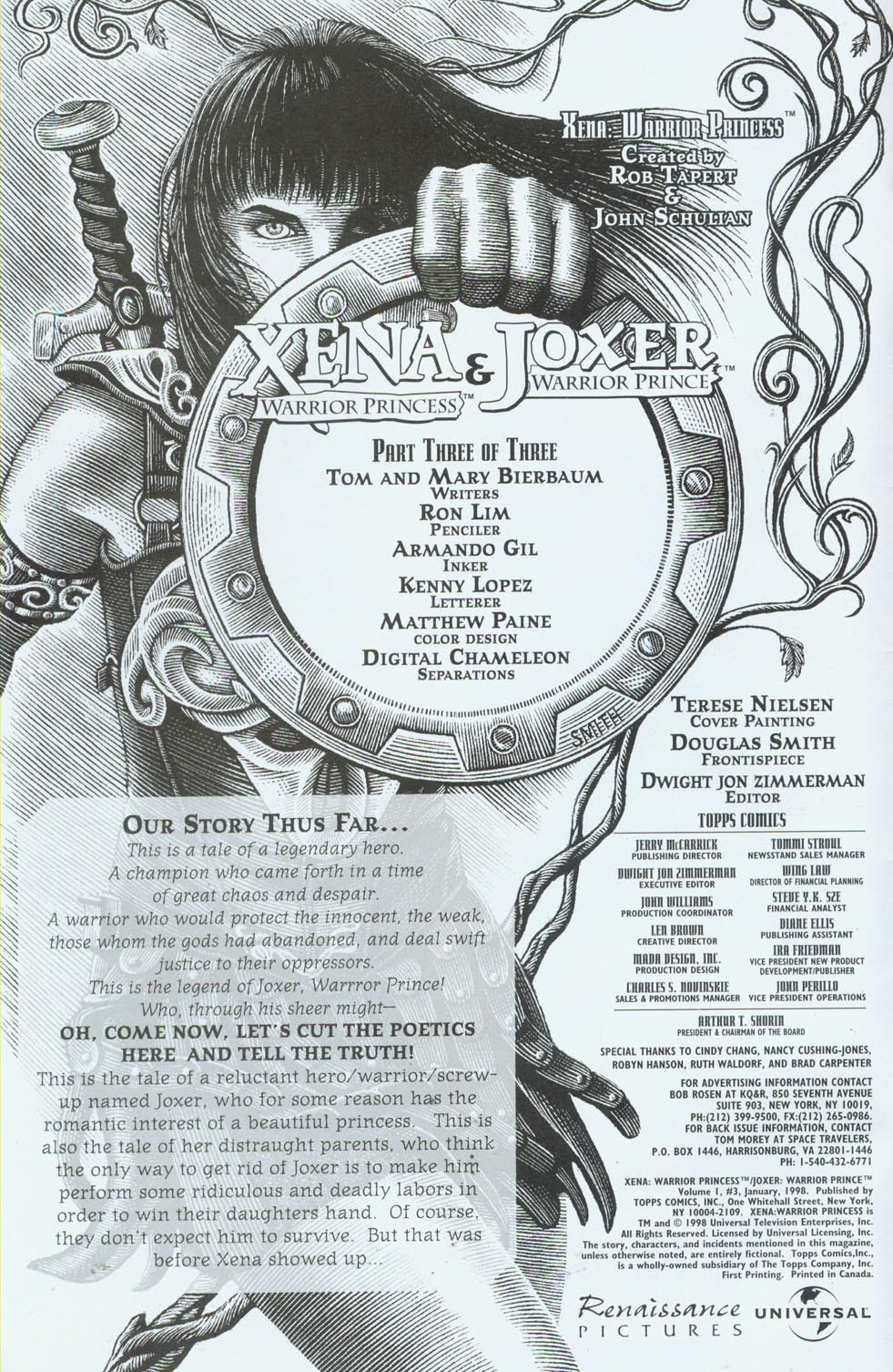 Read online Xena: Warrior Princess/Joxer: Warrior Prince comic -  Issue #3 - 2