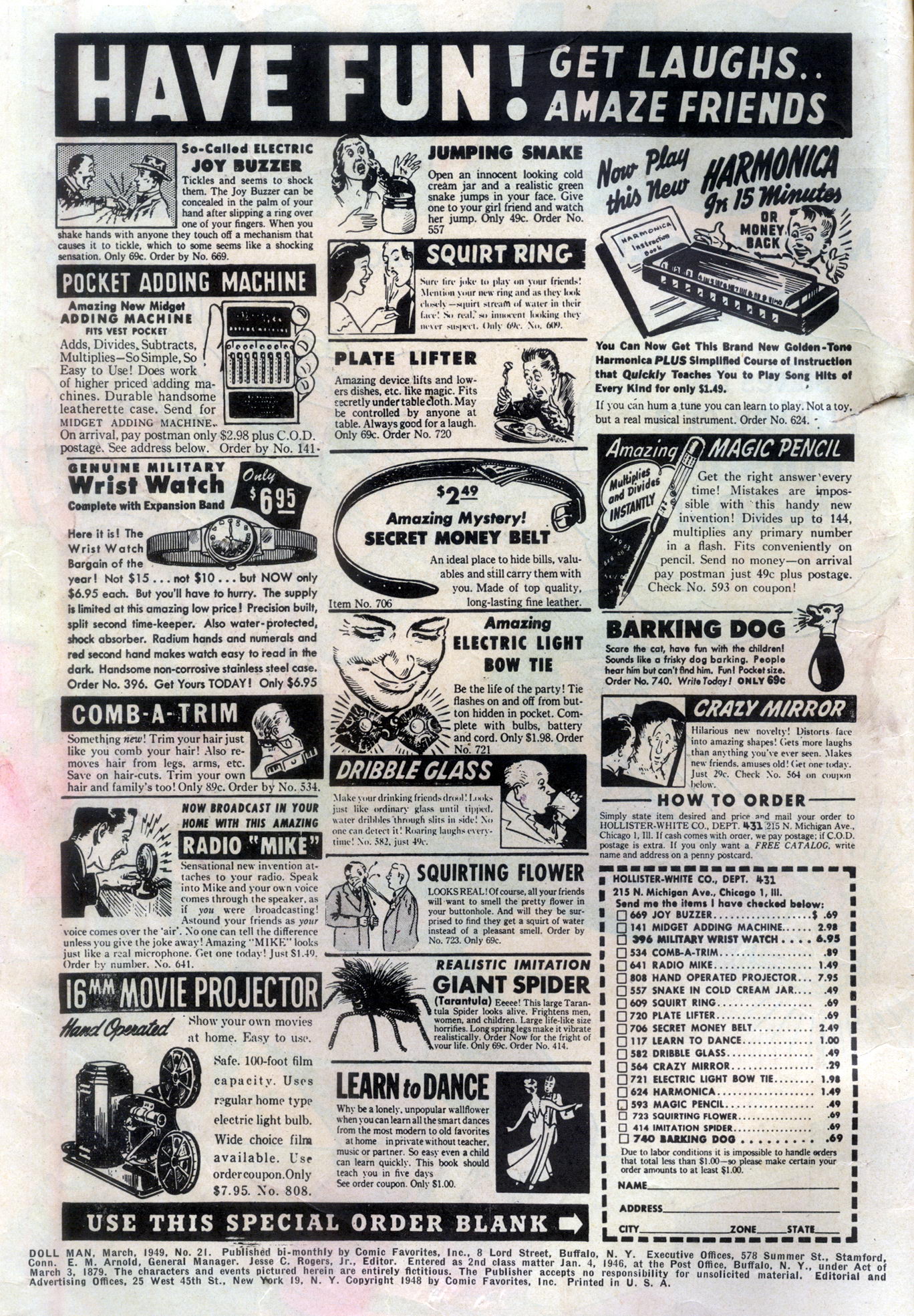 Read online Doll Man comic -  Issue #21 - 2