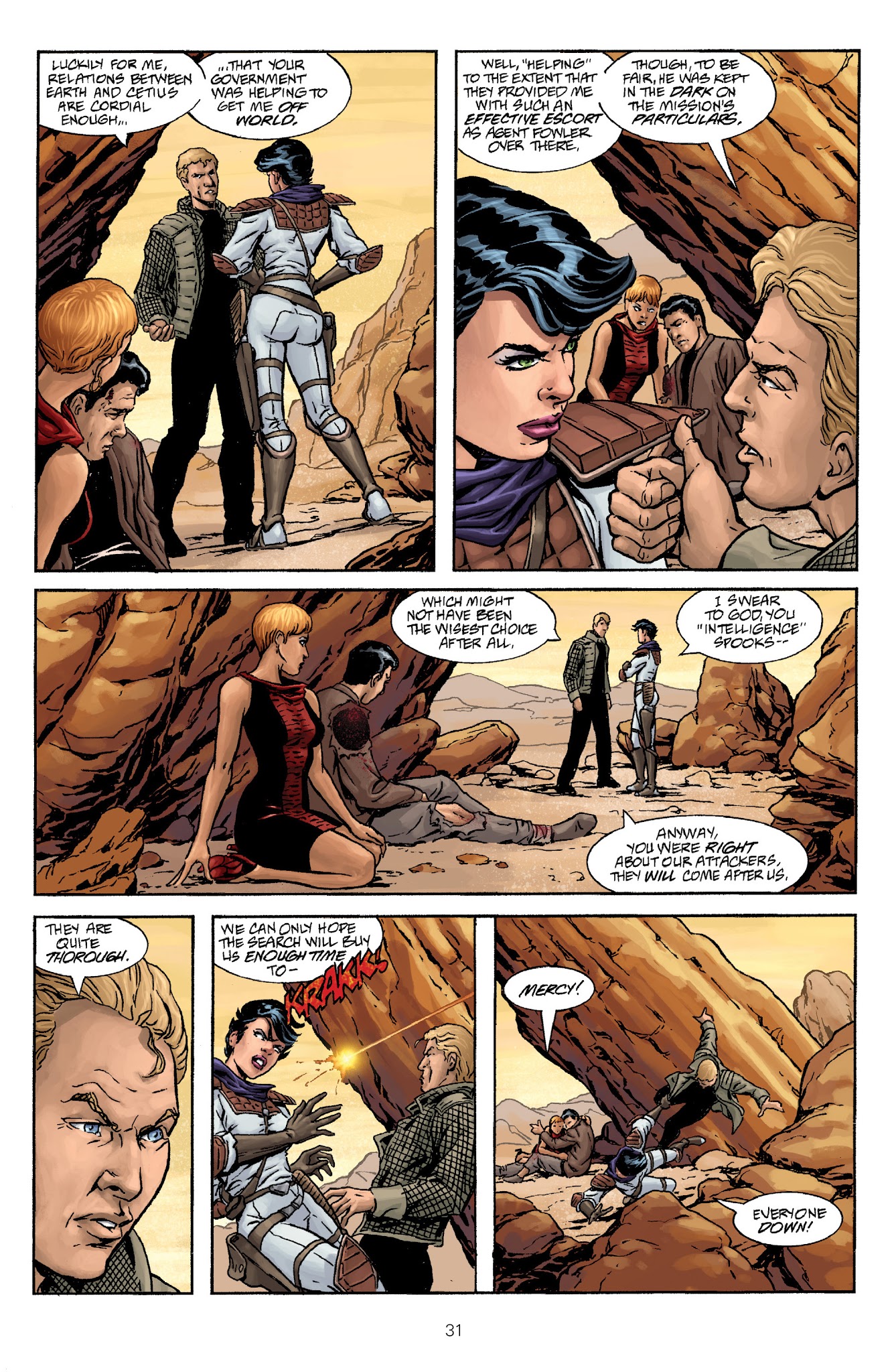 Read online Trekker: The Train to Avalon Bay comic -  Issue # TPB - 32