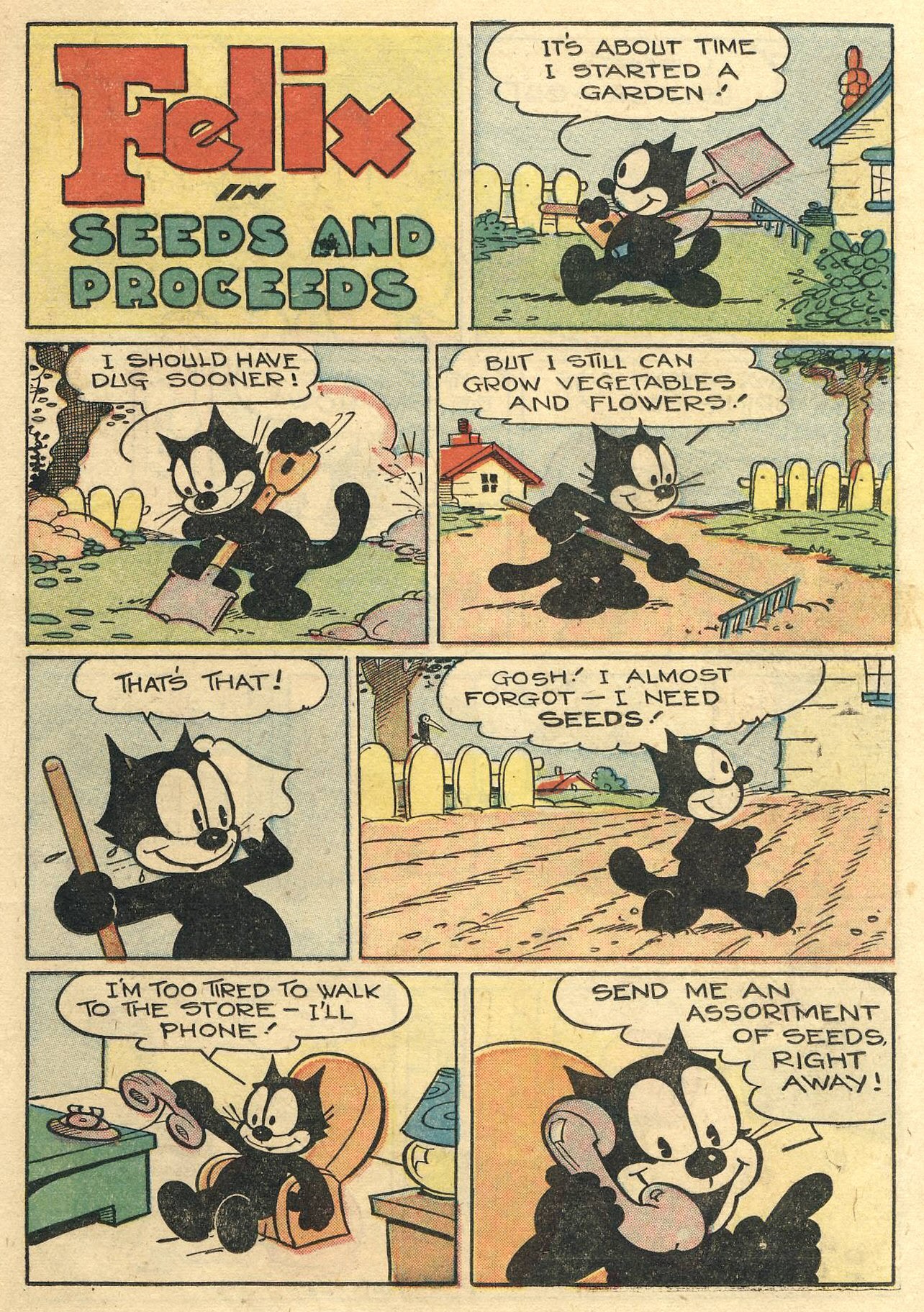 Read online Felix the Cat (1948) comic -  Issue #10 - 15
