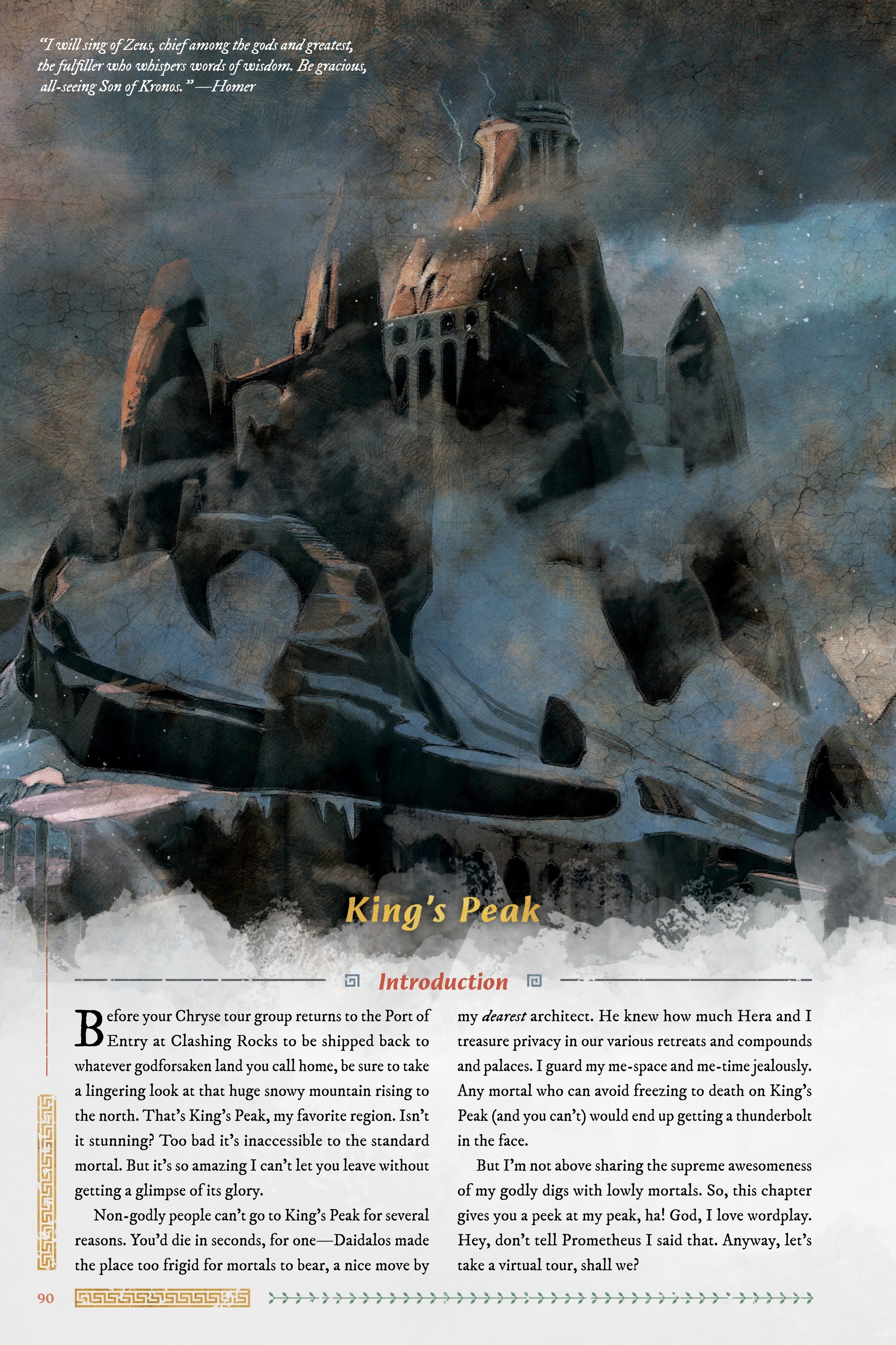 Read online Immortals Fenyx Rising: A Traveler's Guide to the Golden Isle comic -  Issue # TPB - 90