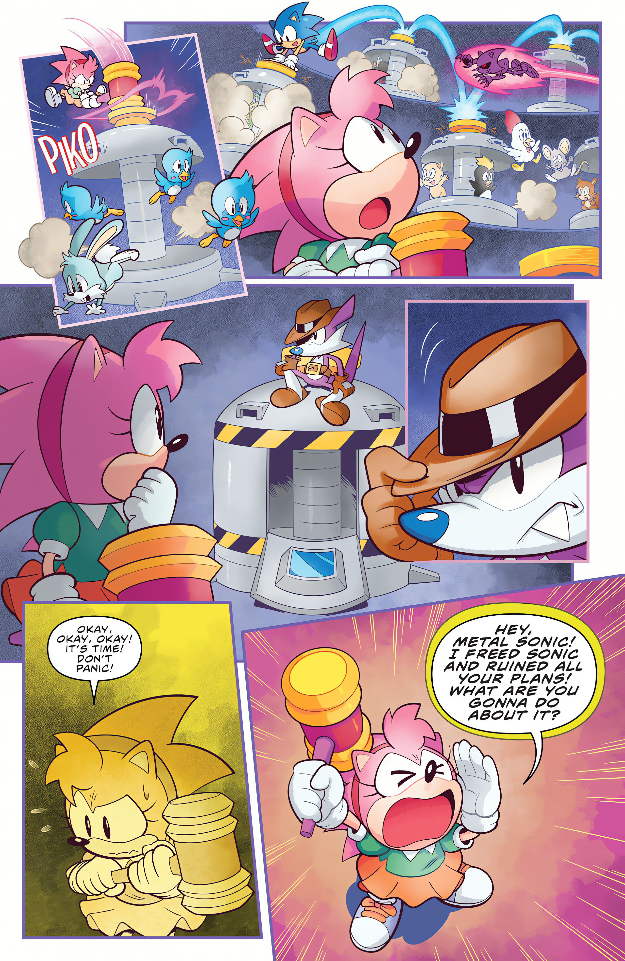 Read online Sonic the Hedgehog: Amy's 30th Anniversary Special comic -  Issue # Full - 28