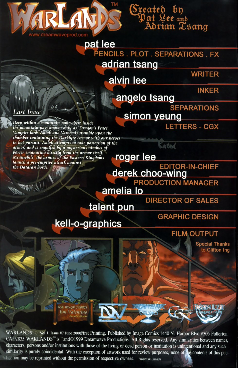 Read online Warlands comic -  Issue #7 - 2